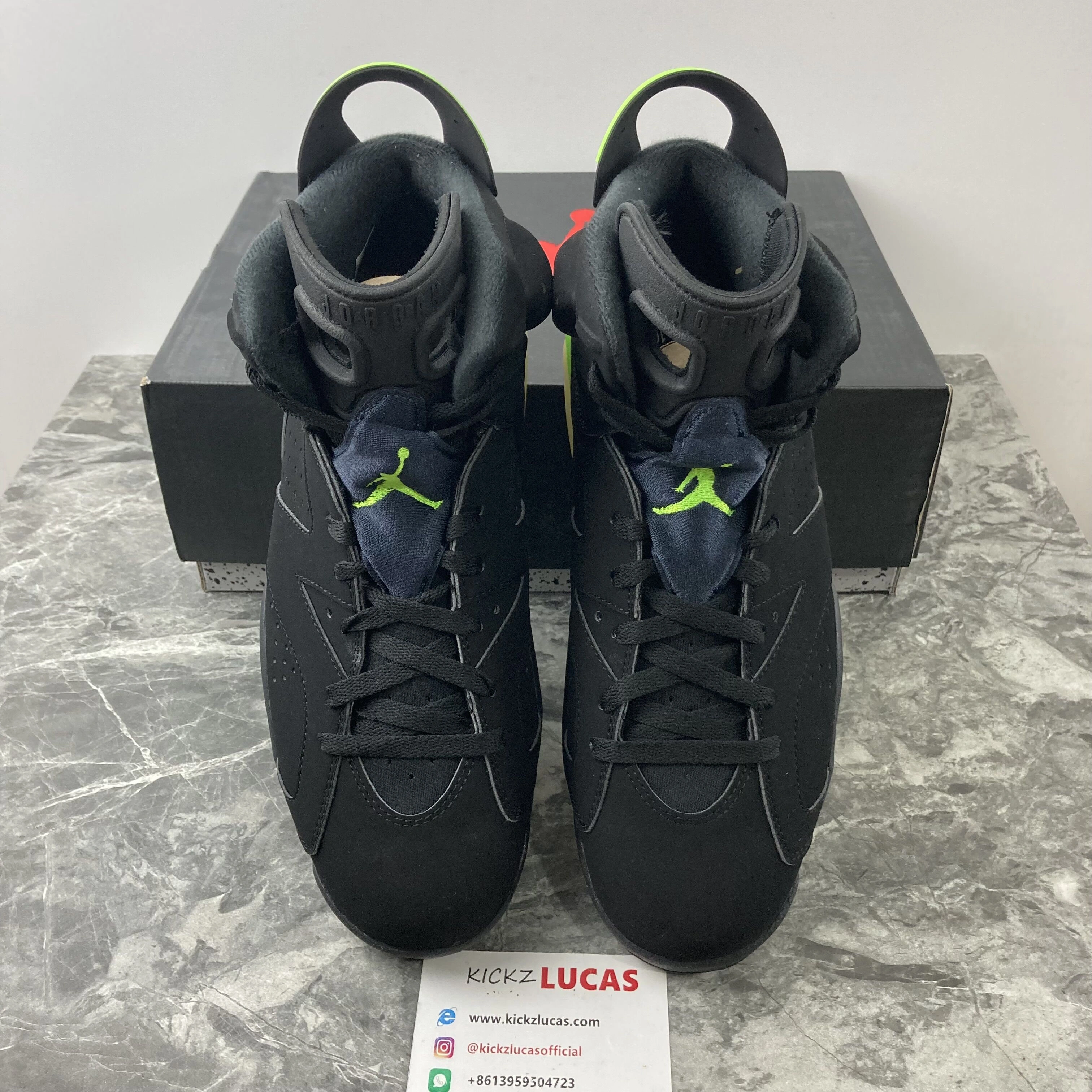 Sleek Air Jordan 6 Retro Electric Green CT8529- 2130