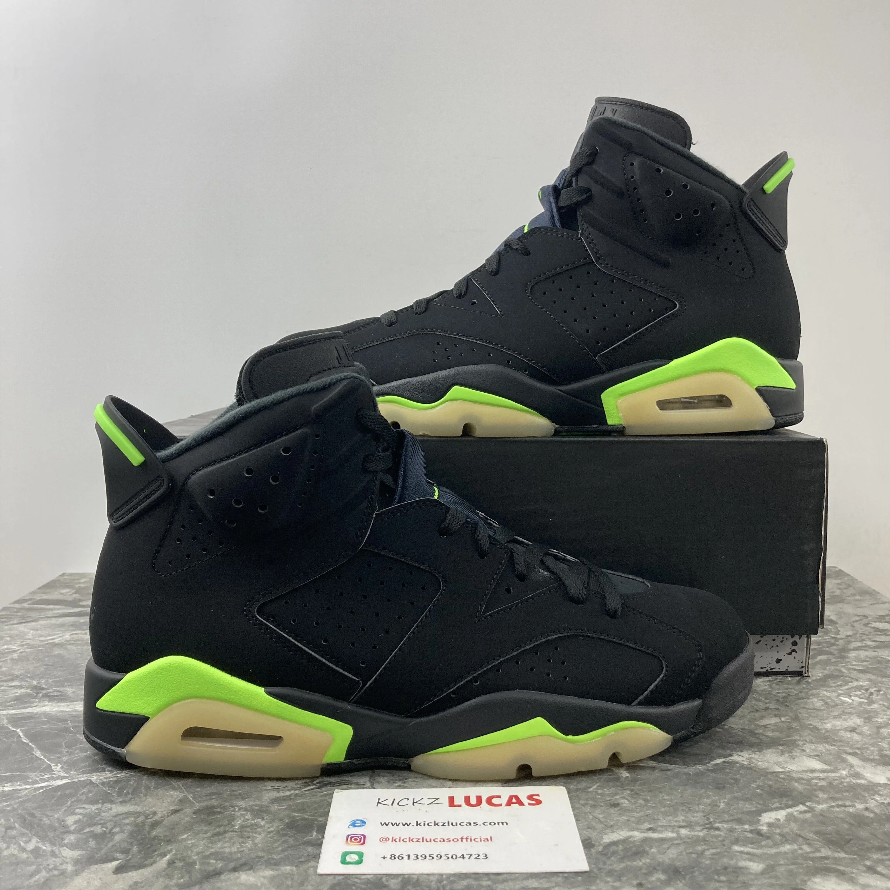 Sleek Air Jordan 6 Retro Electric Green CT8529- 2130