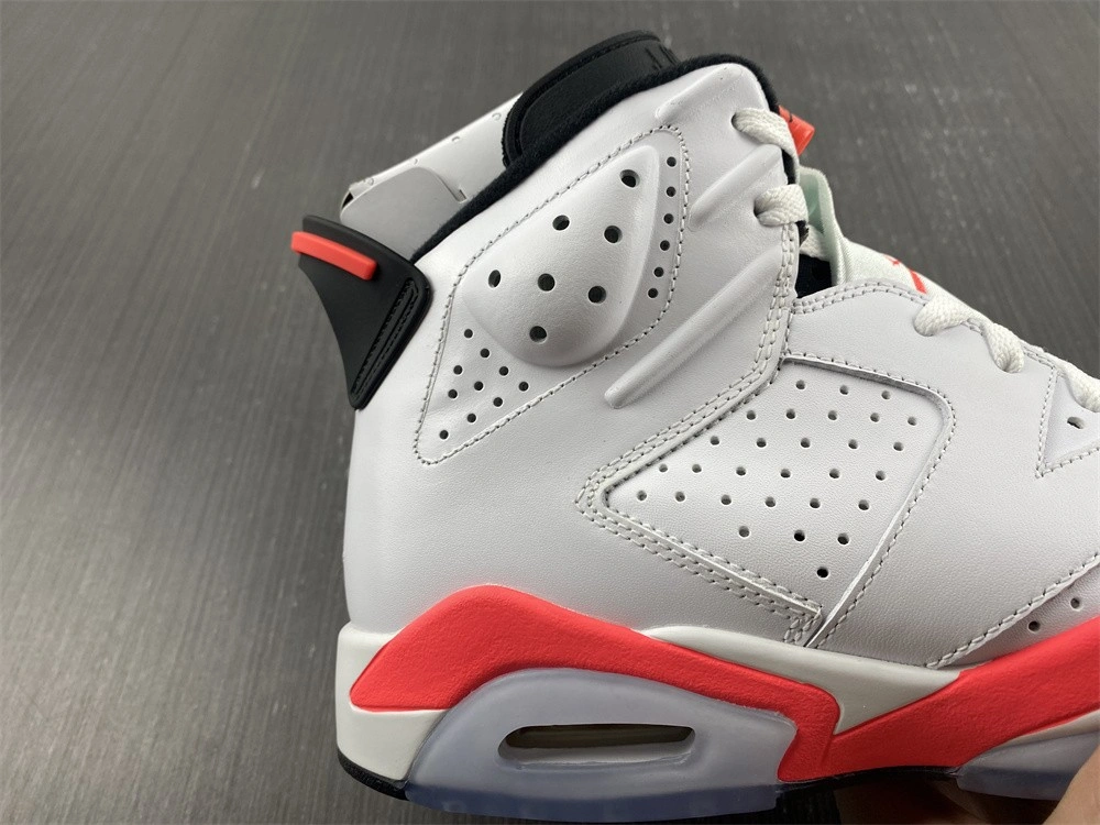 Air Jordan 6 Retro Infrared White 384664- TimelessDesign 2118