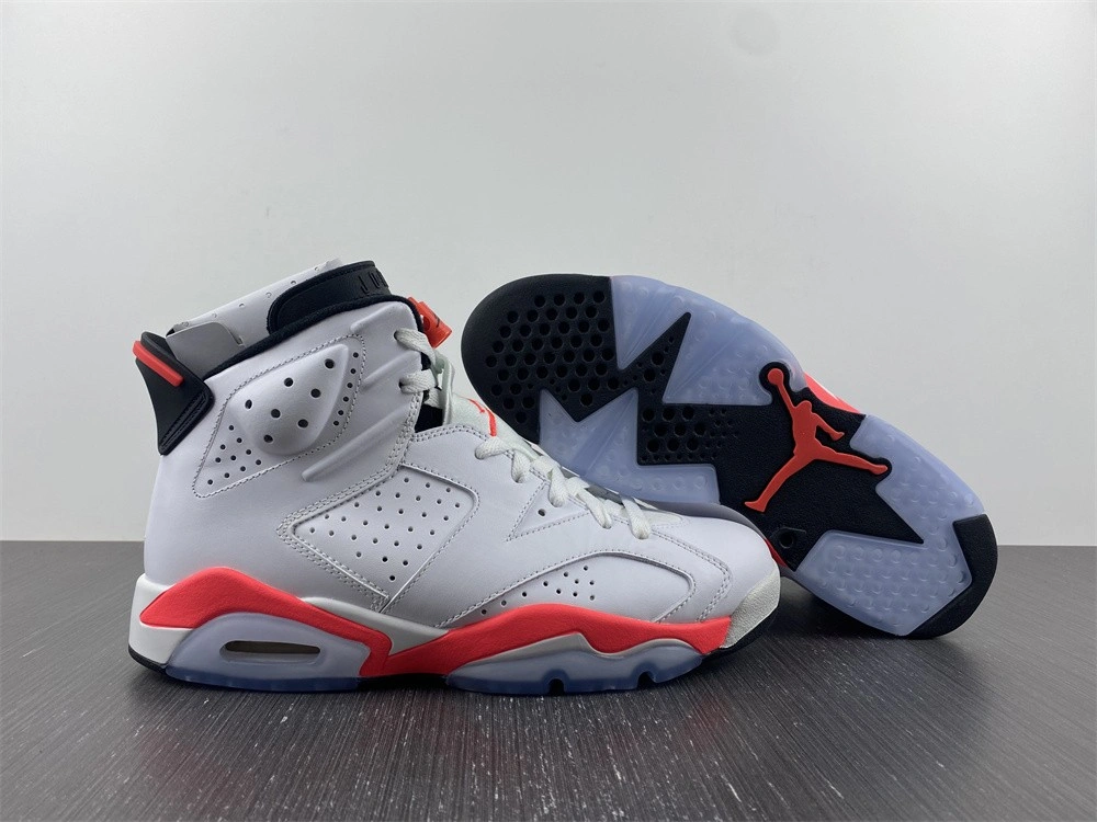 Air Jordan 6 Retro Infrared White 384664- TimelessDesign 2118