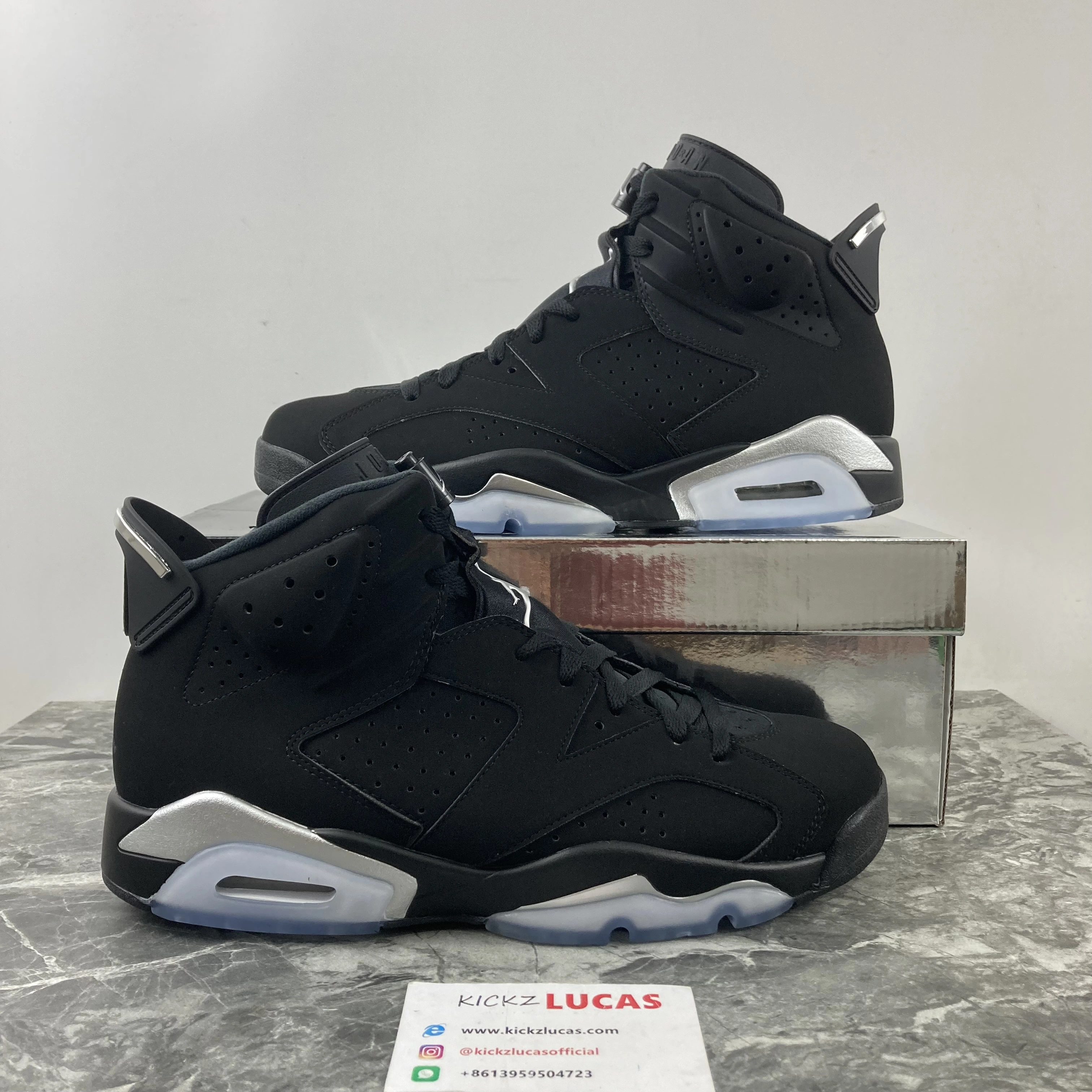GoodFit Air Jordan 6 Retro Metallic Silver DX2836- 2116