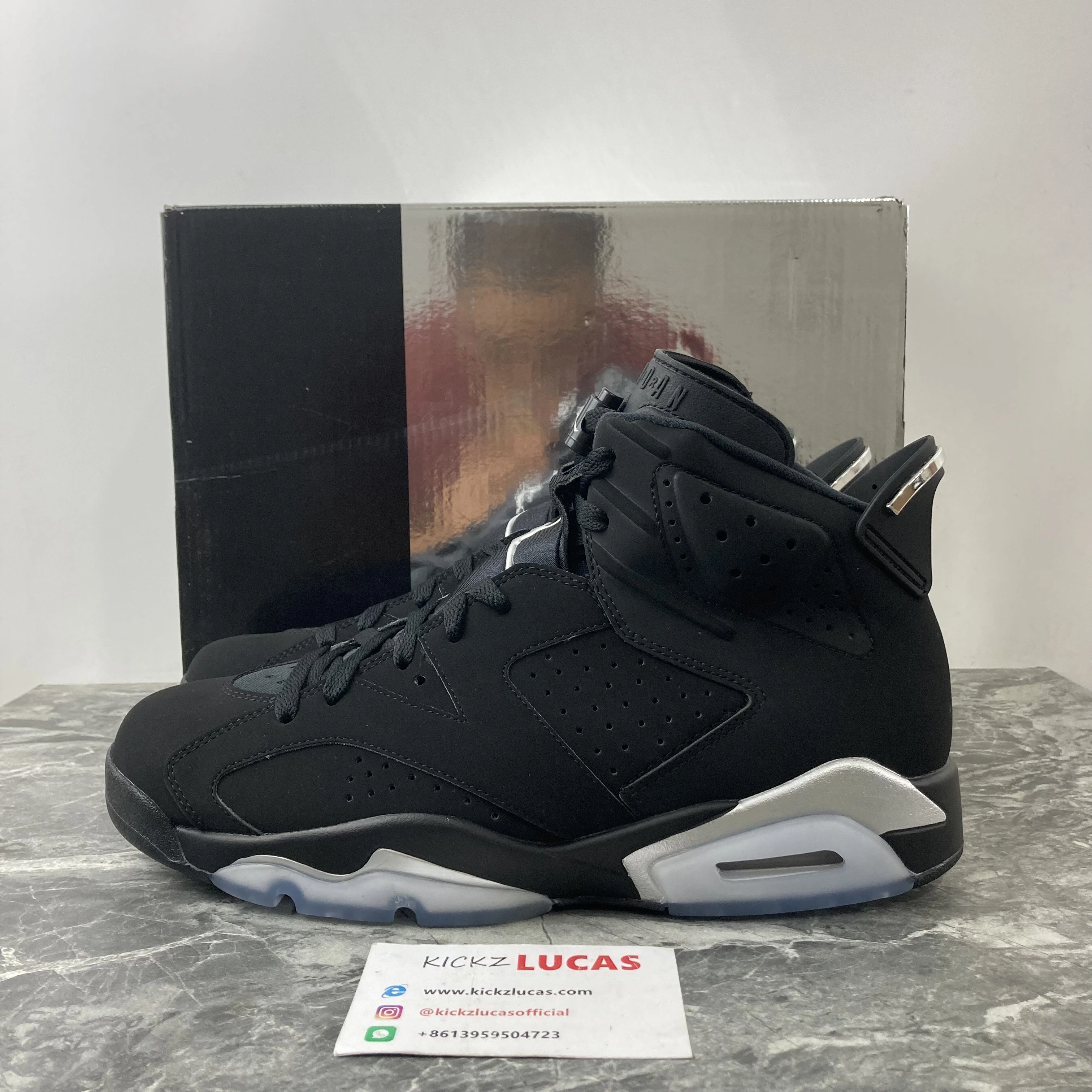GoodFit Air Jordan 6 Retro Metallic Silver DX2836- 2116