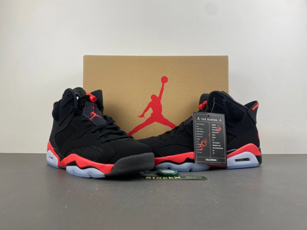 Resilient Air Jordan 6 Retro Reverse Infrared CT8529- 2106