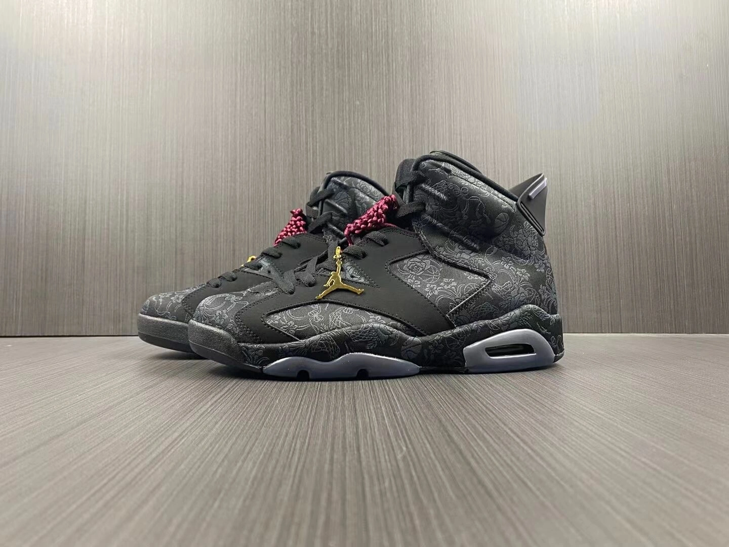Bright Air Jordan 6 Retro SD Triple Black DB9818- 2126