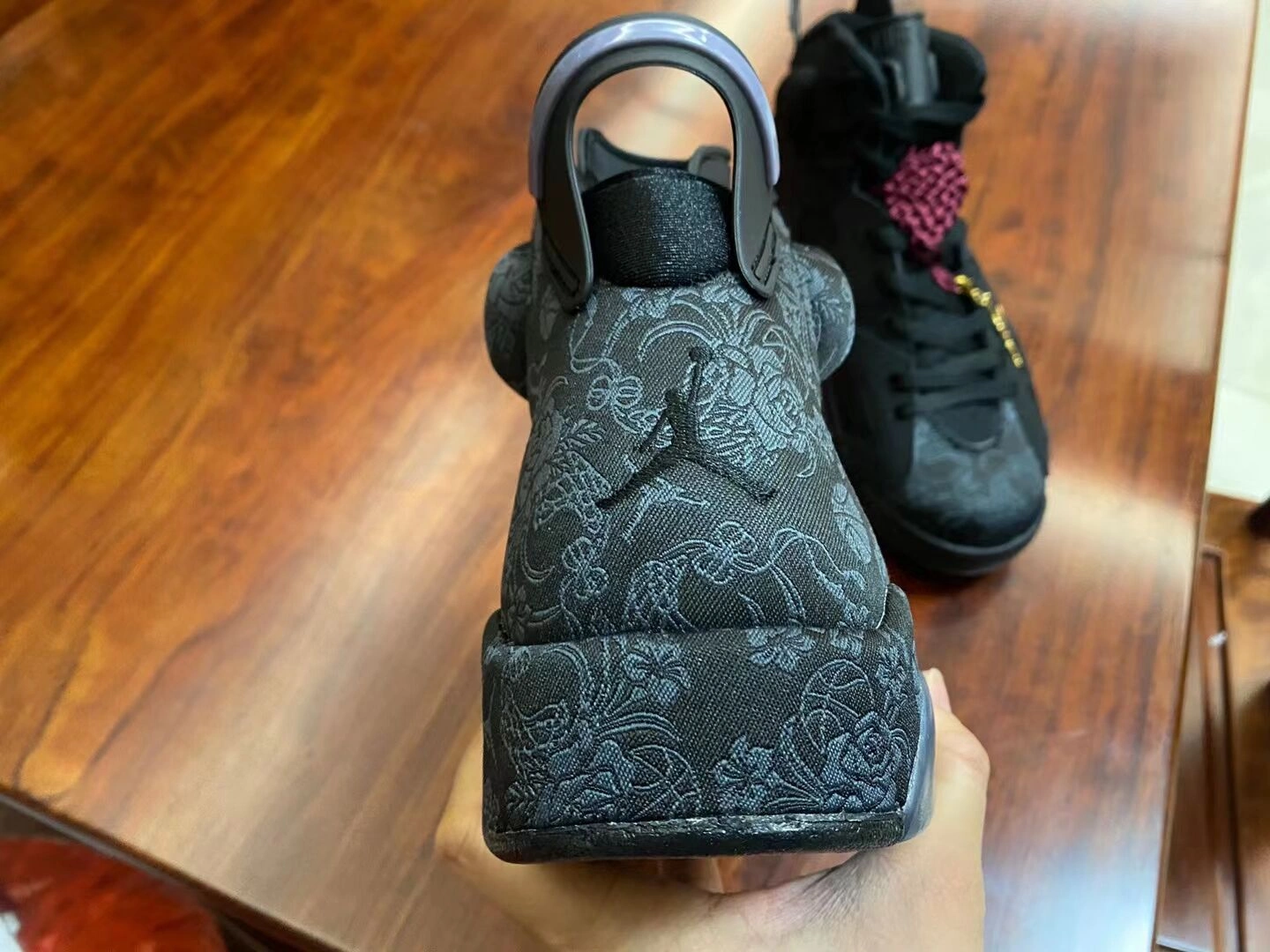 Bright Air Jordan 6 Retro SD Triple Black DB9818- 2126