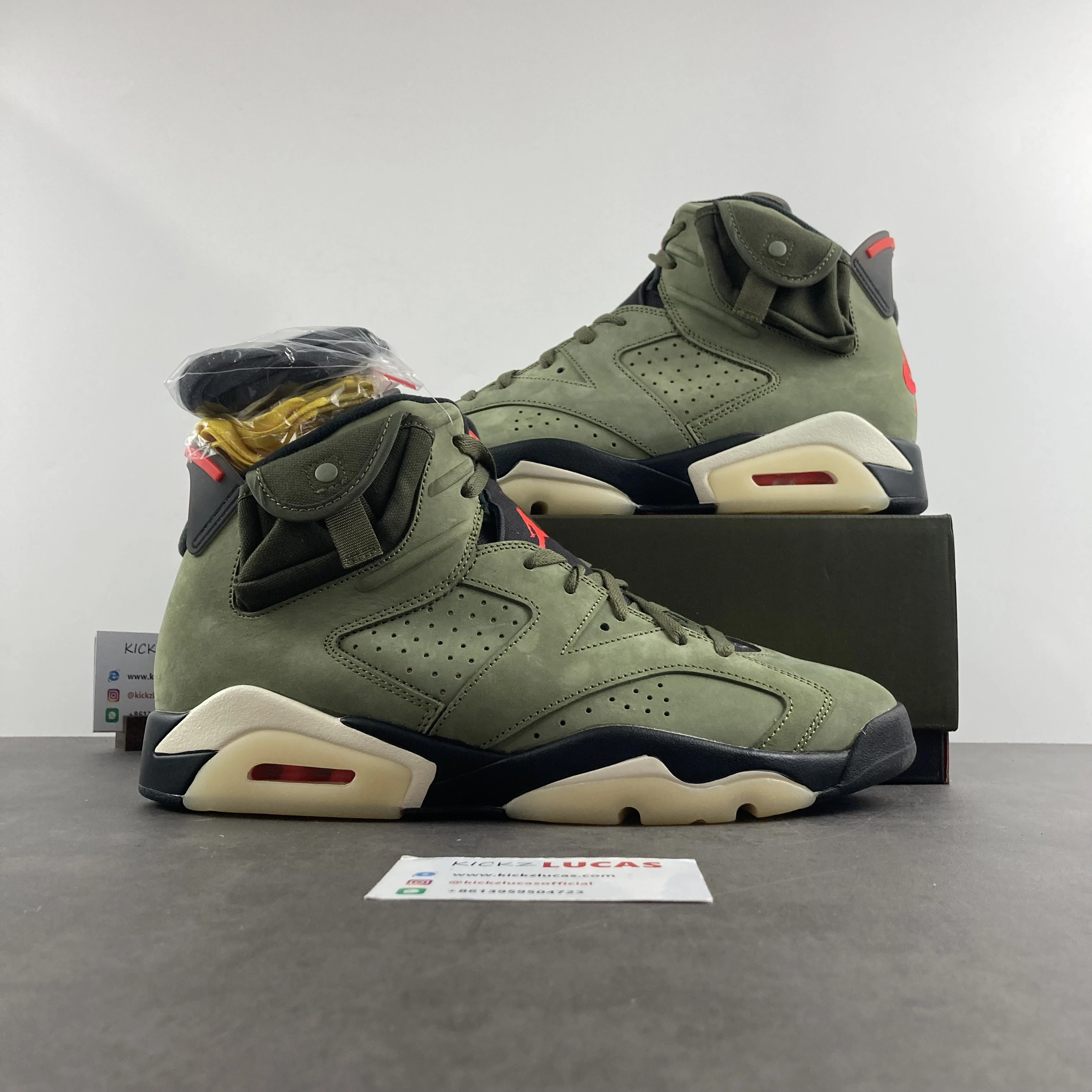 Efficient Air Jordan 6 Retro Travis Scott CN1084- 2133
