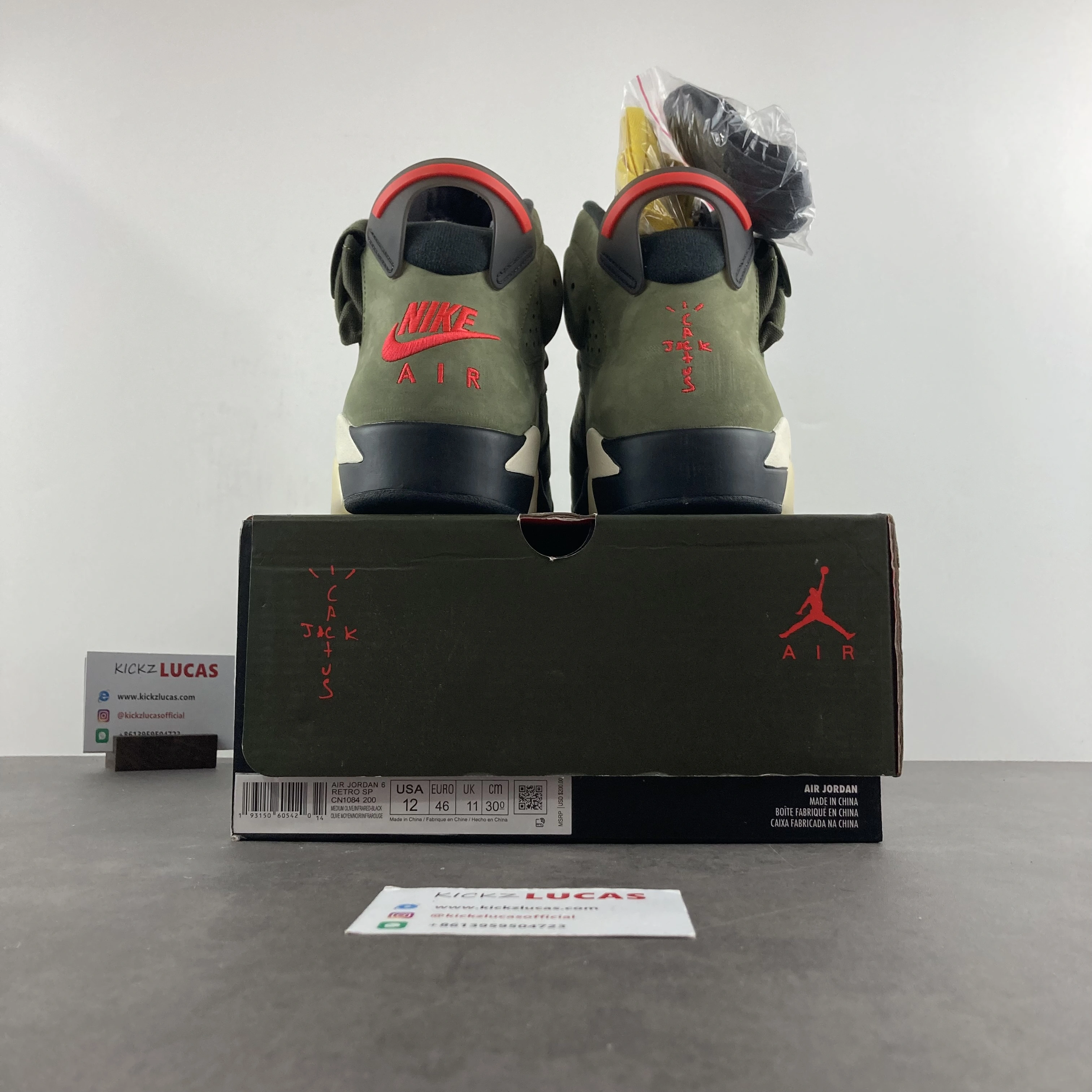 Efficient Air Jordan 6 Retro Travis Scott CN1084- 2133