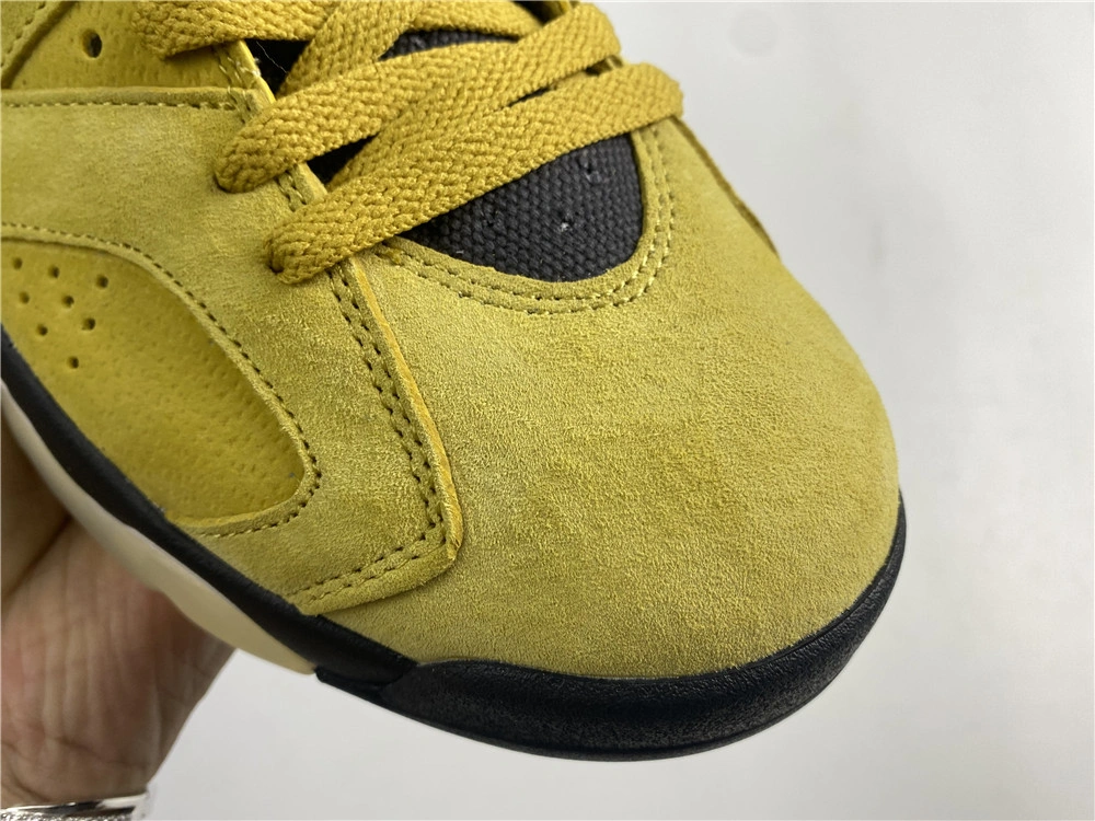 Stylish Air Jordan 6 Retro Travis Scott Gold 2139