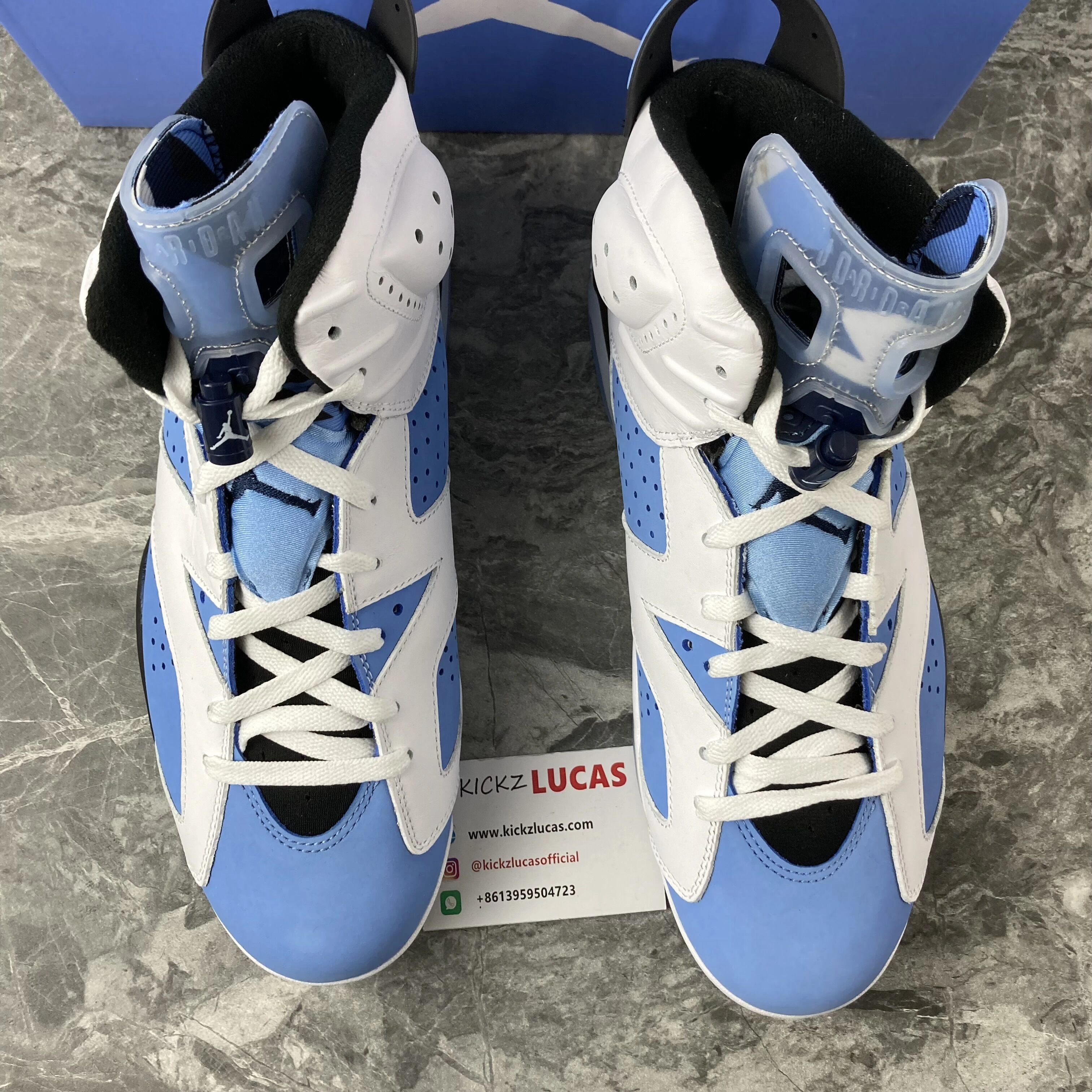 Air Jordan 6 Retro UNC White CT8529- Durable 2125