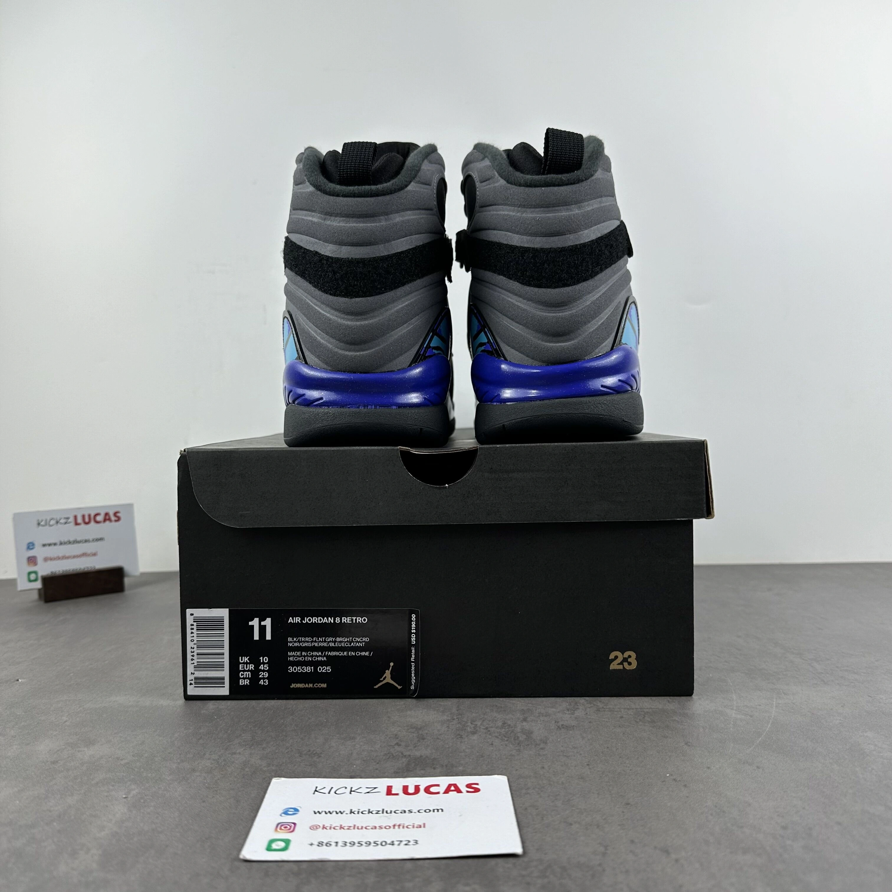 Air Jordan 8 Retro Aqua 305381- HighPerformance 2149