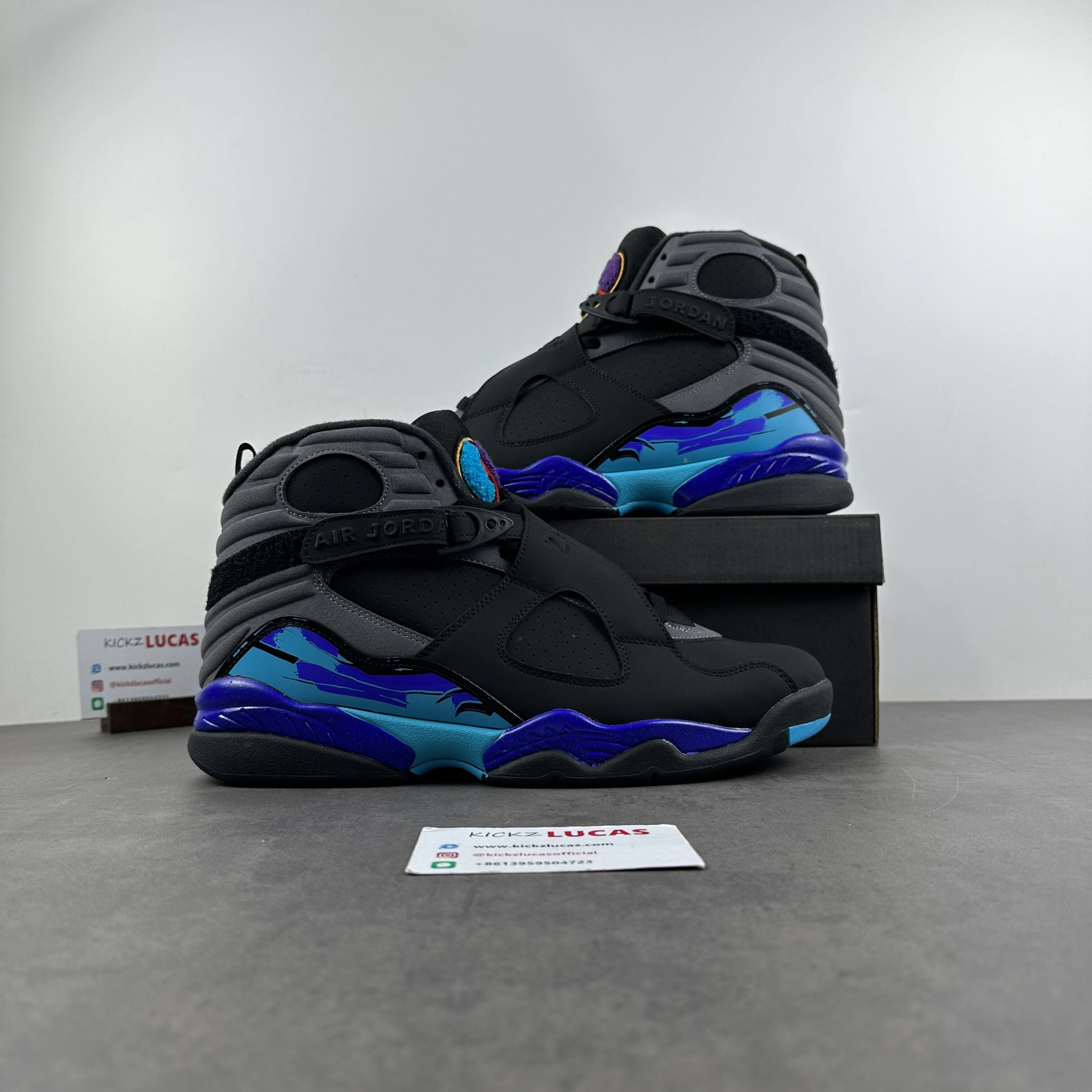 Air Jordan 8 Retro Aqua 305381- HighPerformance 2149