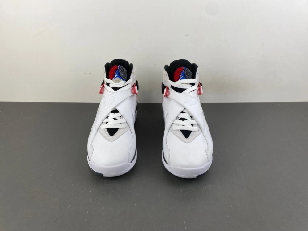 RelaxedFit Air Jordan 8 Retro White True Red 305381- 2144