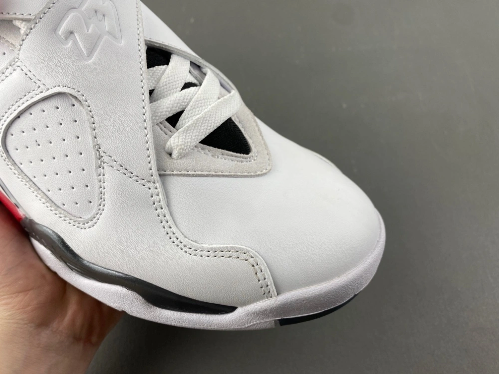RelaxedFit Air Jordan 8 Retro White True Red 305381- 2144