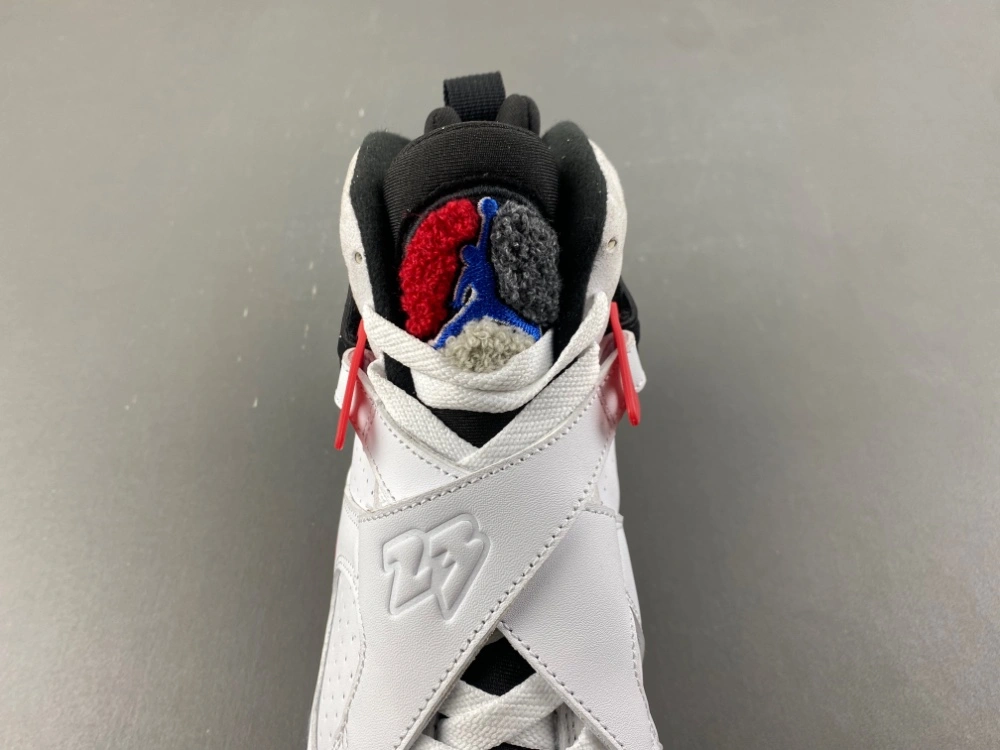 RelaxedFit Air Jordan 8 Retro White True Red 305381- 2144