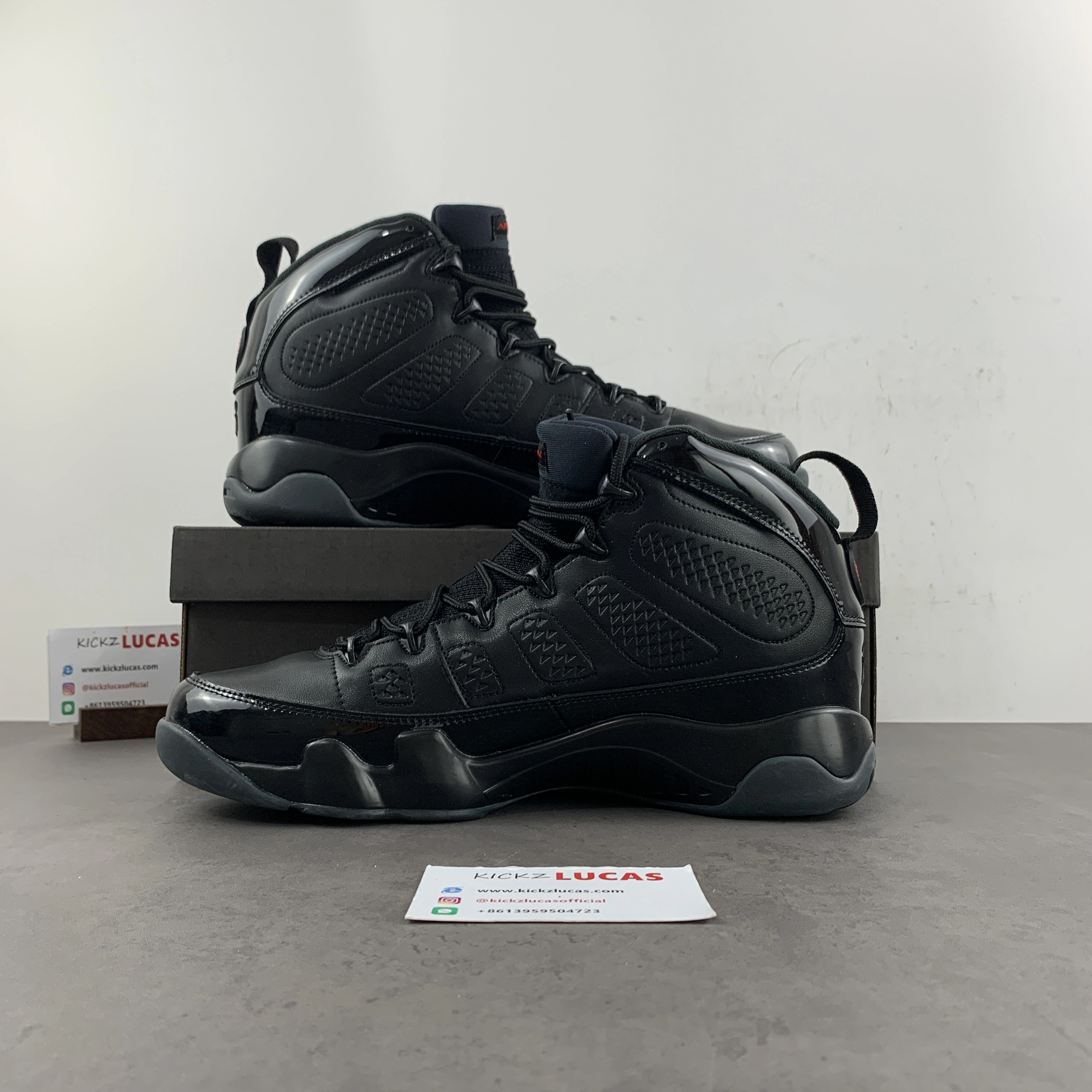 Air Jordan 9 Retro Bred Patent 302370- Trendsetting 2155