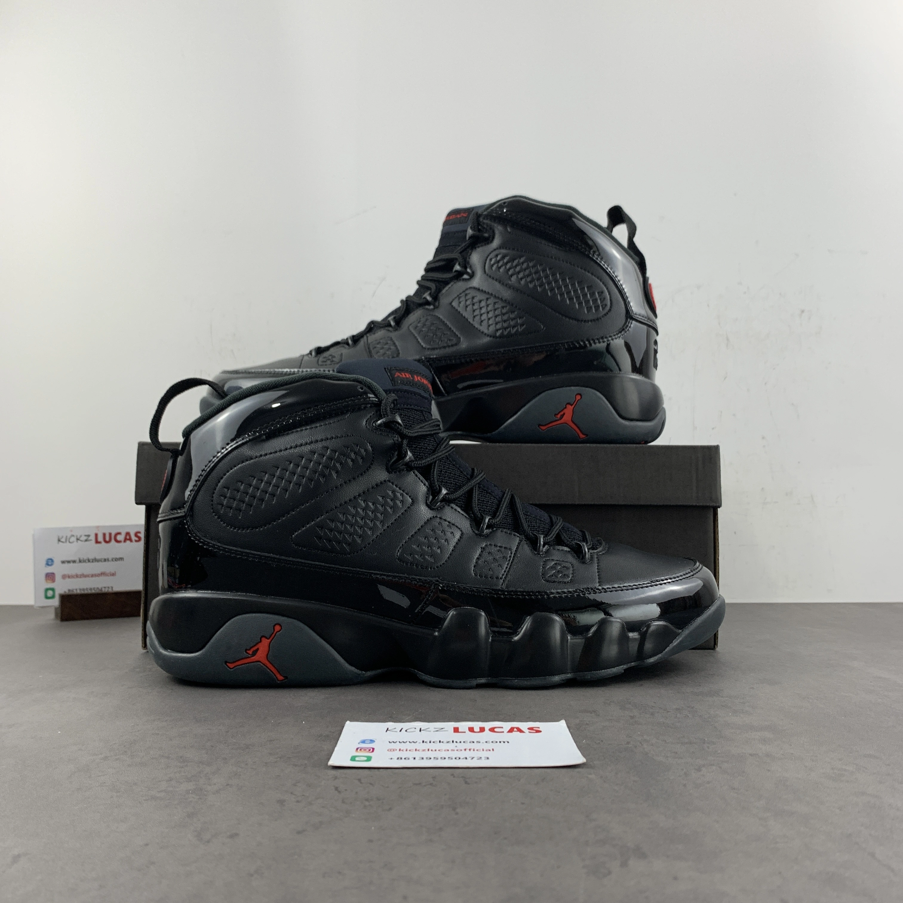Air Jordan 9 Retro Bred Patent 302370- Trendsetting 2155