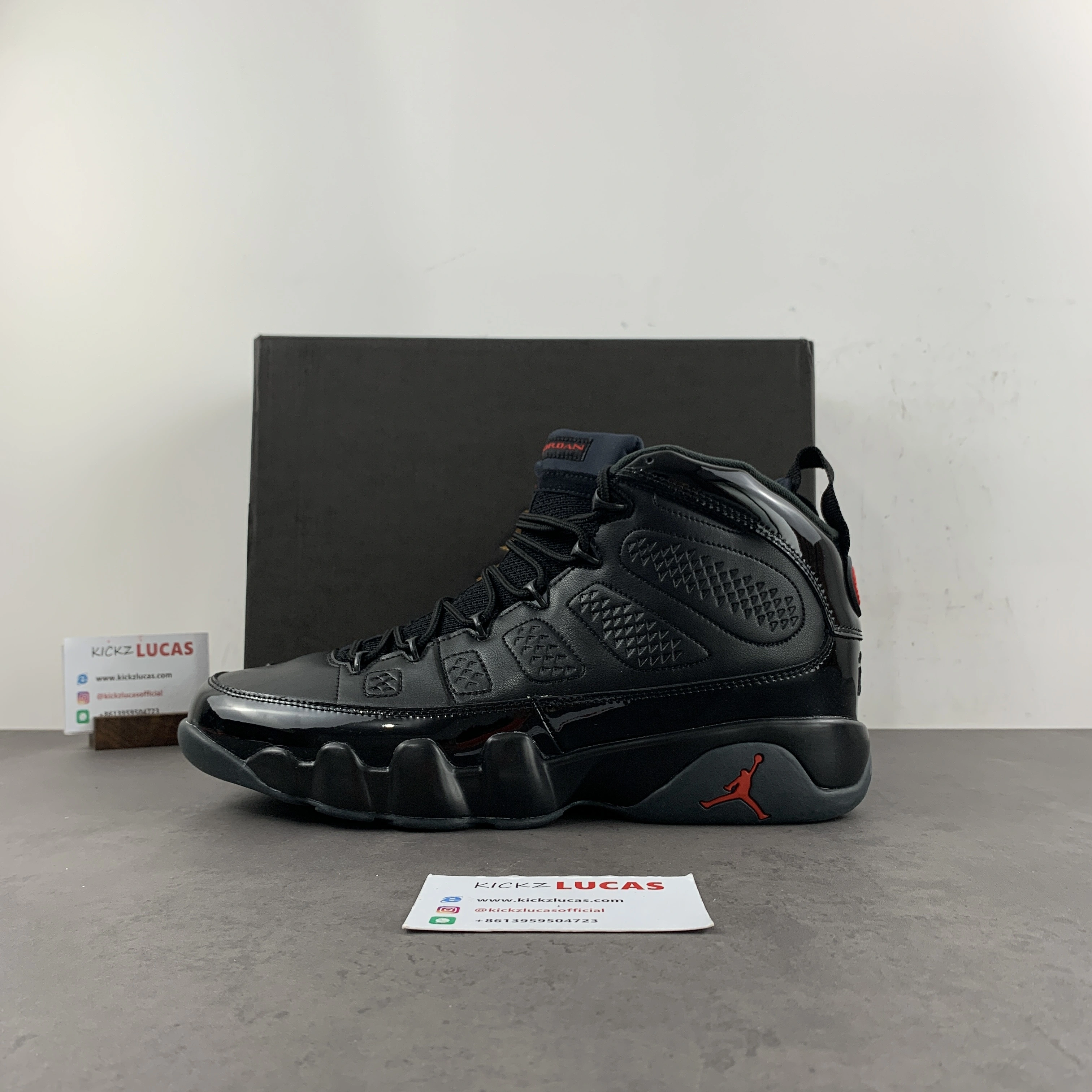 Air Jordan 9 Retro Bred Patent 302370- Trendsetting 2155