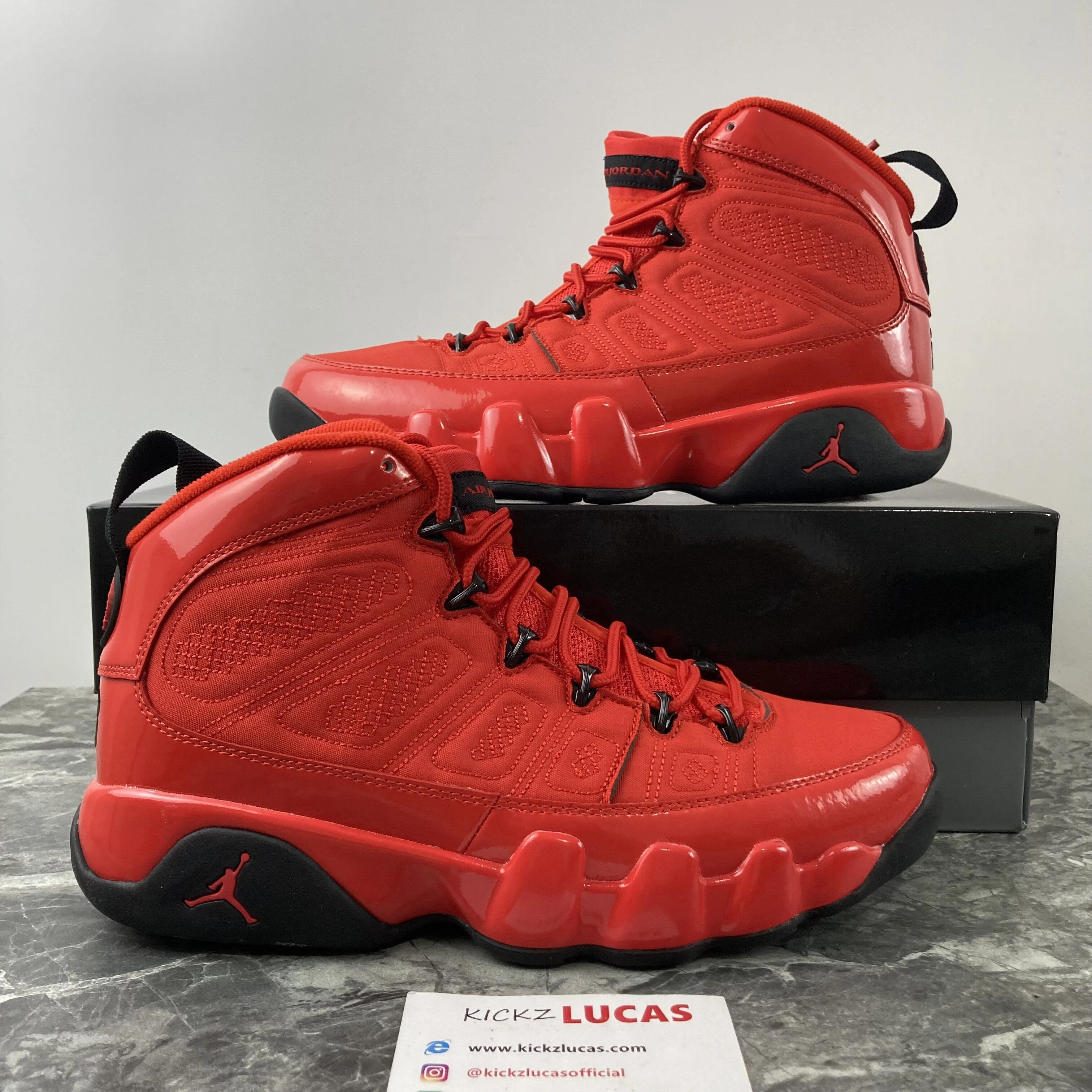 Air Jordan 9 Retro Chile Red CT8019- Flexible 2162