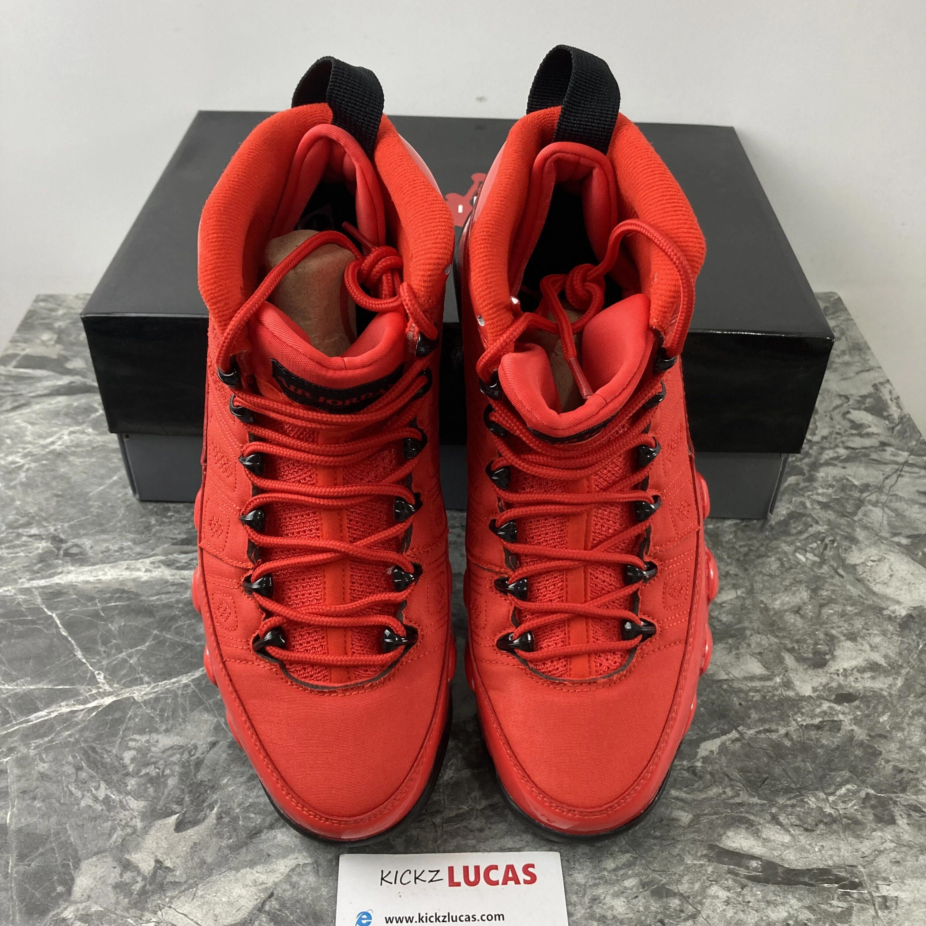Air Jordan 9 Retro Chile Red CT8019- Flexible 2162