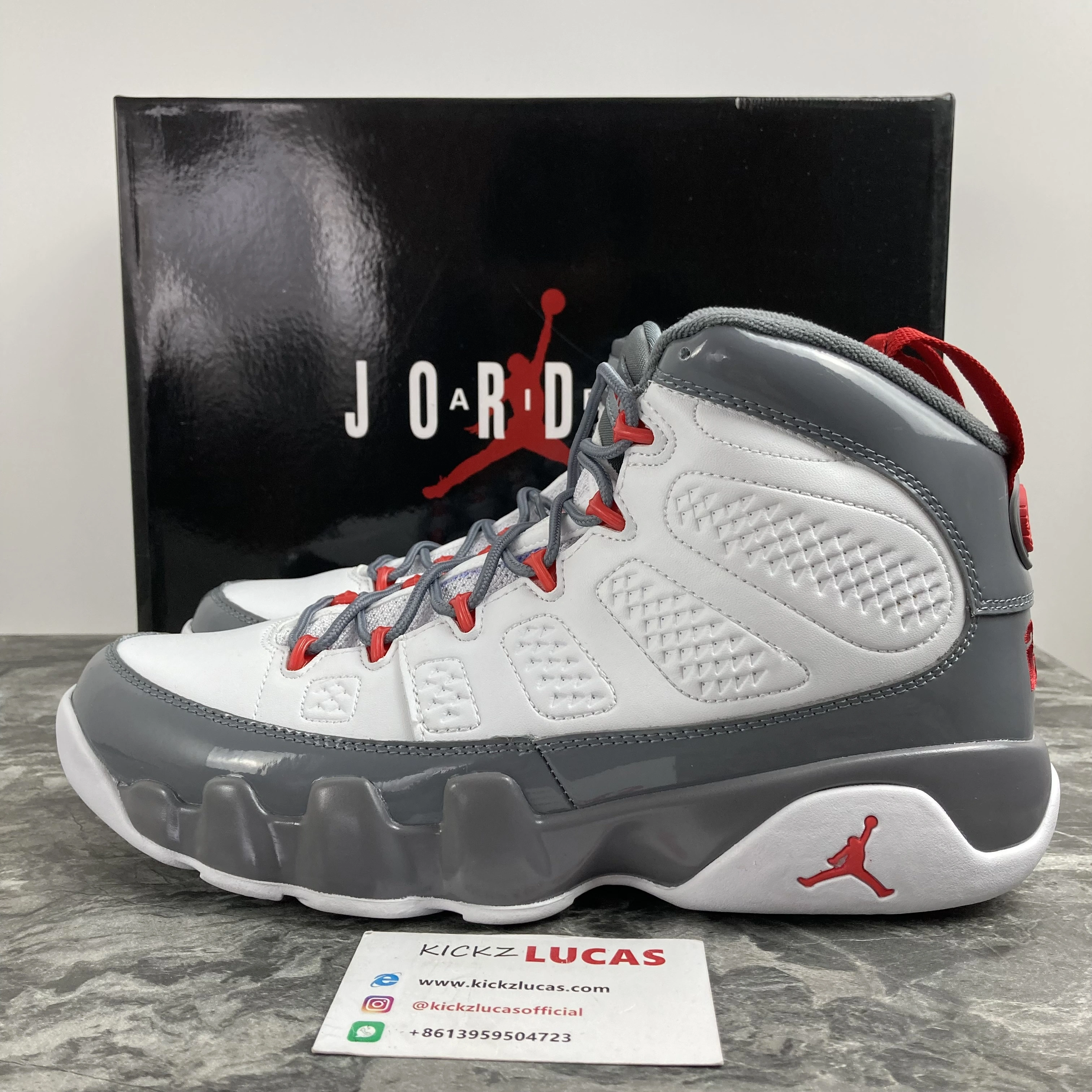 Air Jordan 9 Retro Fire Red CT8019- Sustainable 2161