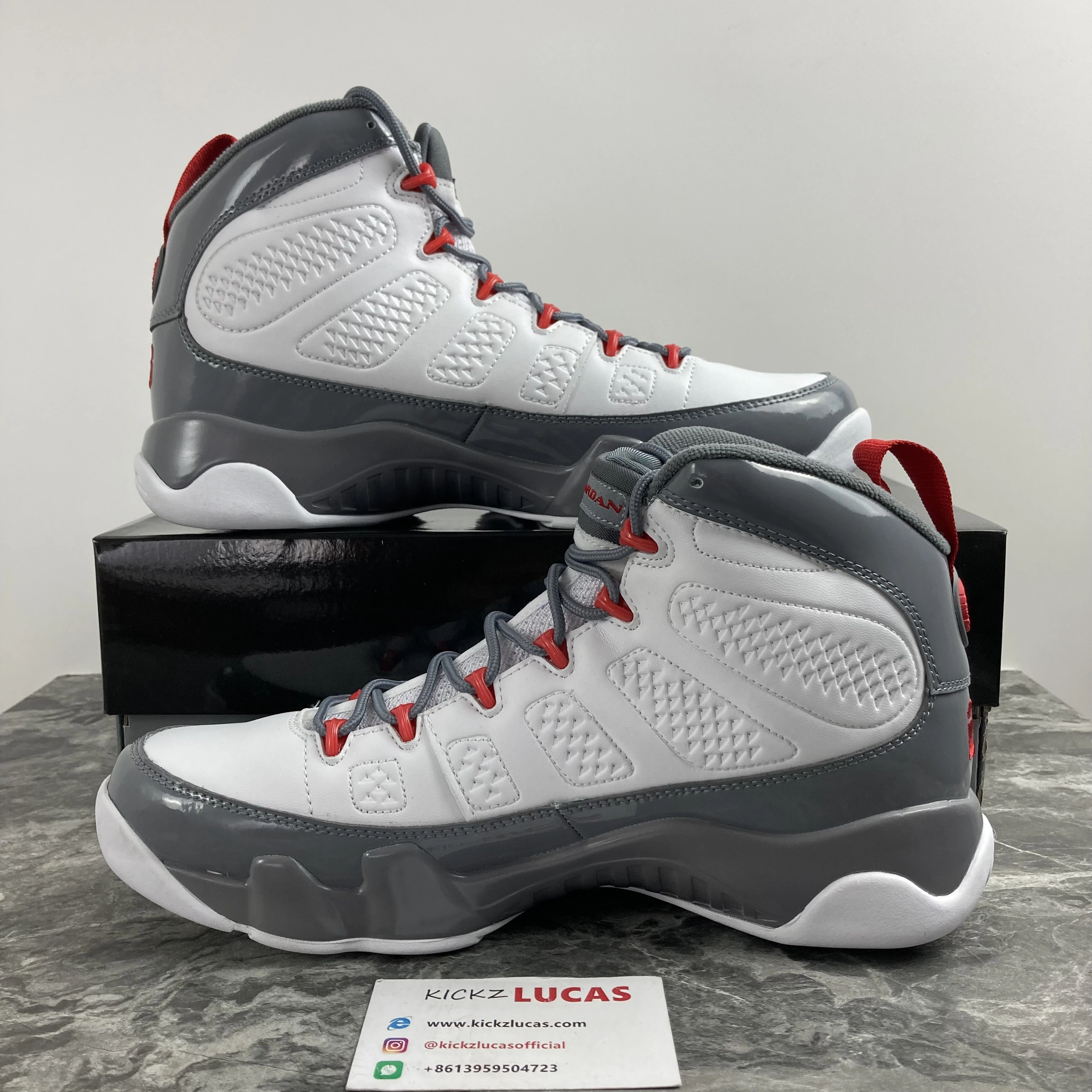 Air Jordan 9 Retro Fire Red CT8019- Sustainable 2161