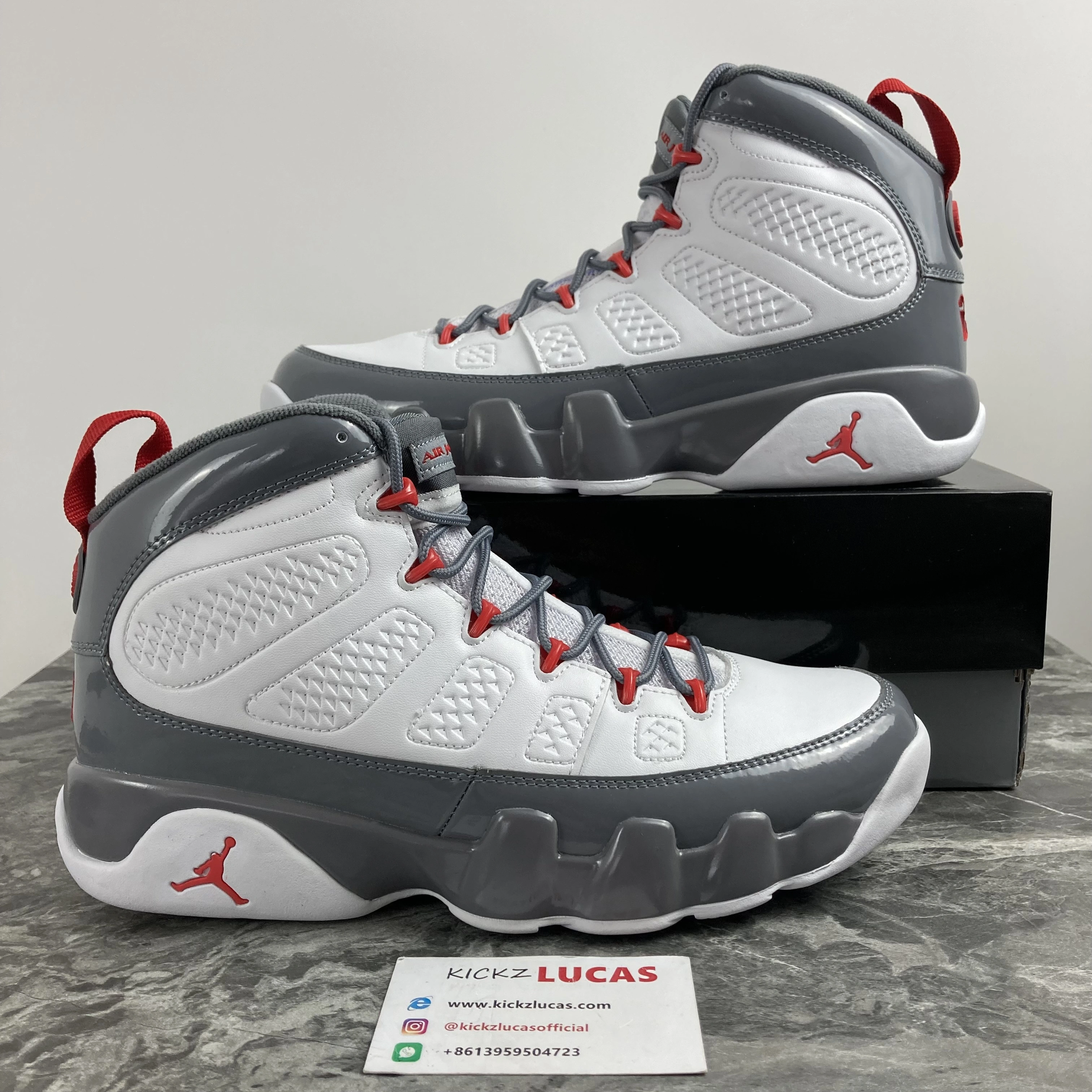 Air Jordan 9 Retro Fire Red CT8019- Sustainable 2161