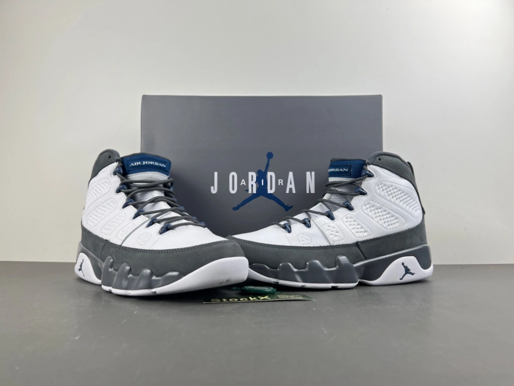 SmartChoice Air Jordan 9 Retro Flint Grey French Blue HV4794- 2153