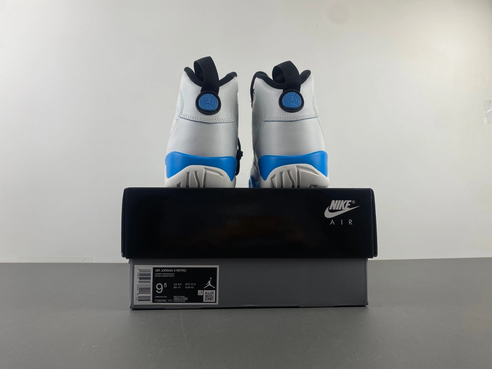 Air Jordan 9 Retro Powder Blue FQ8992- Compact 2157