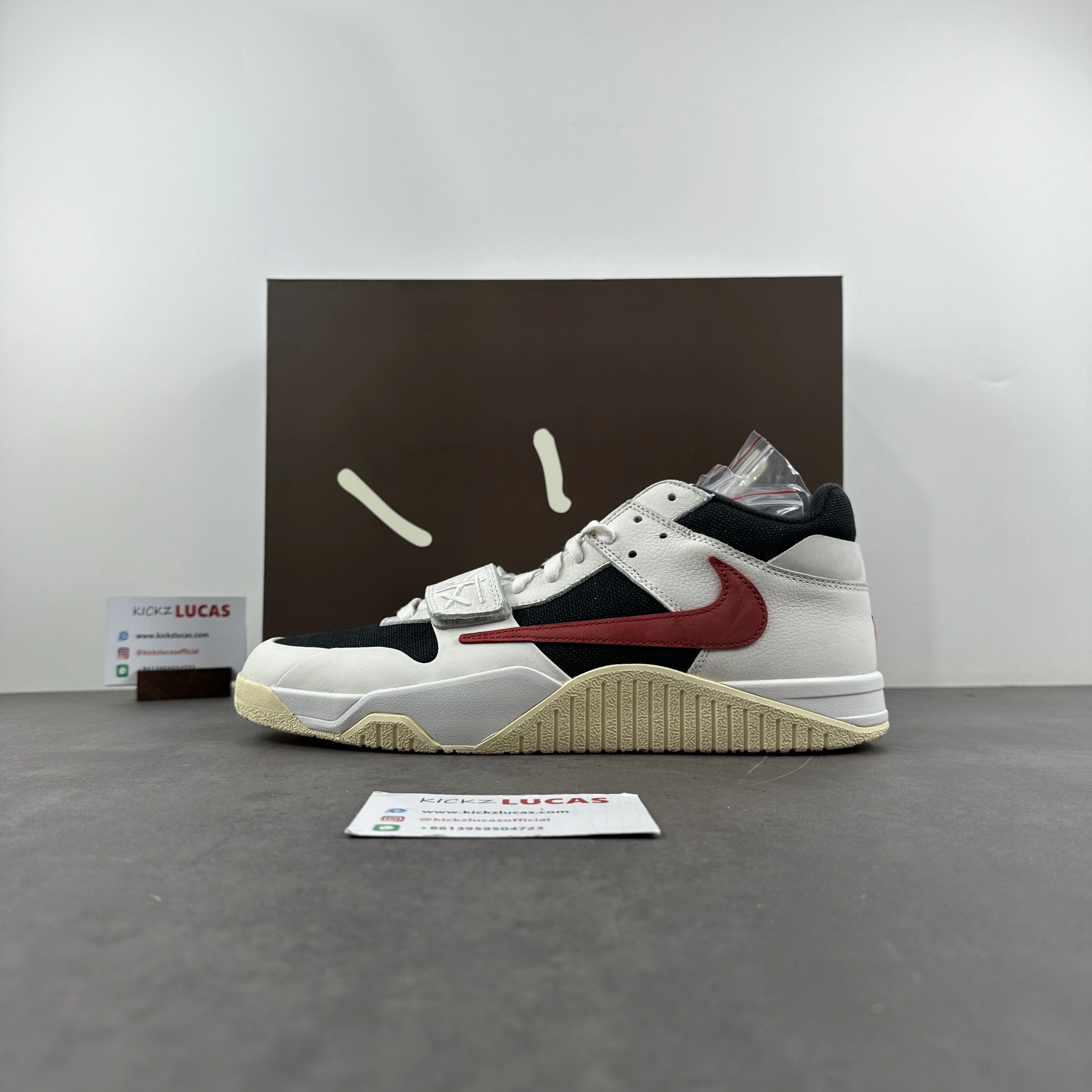 Air Jordan Jumpman Jack TR Travis Scott University Red FZ8117- WeatherProof 1316