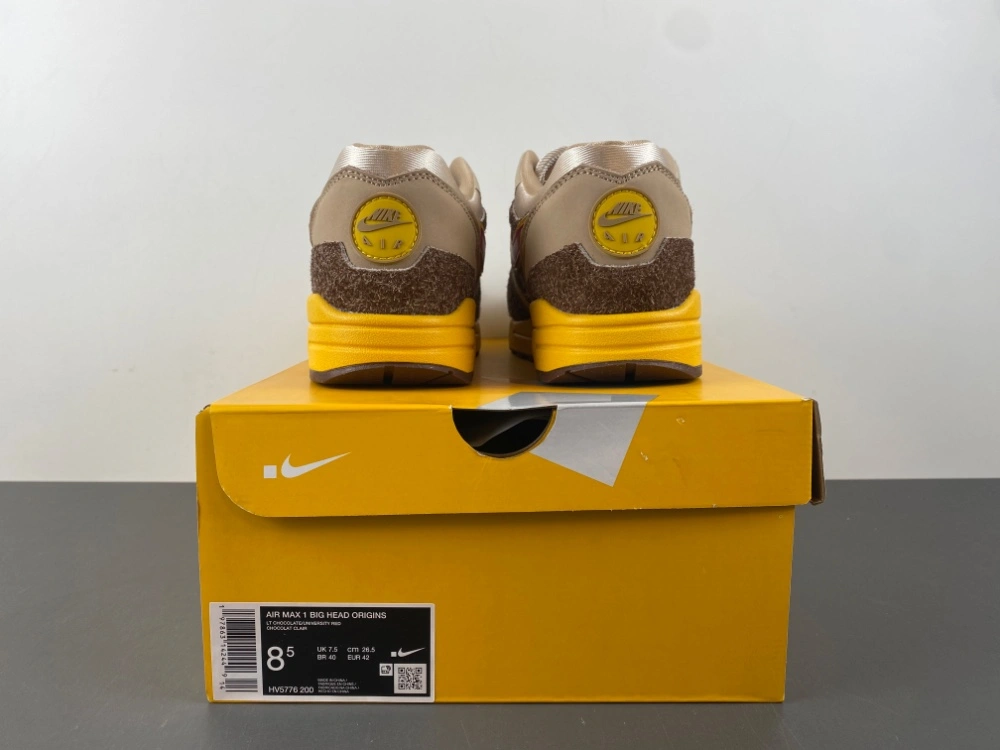 Air Max 1 .SWOOSH Low Poly Big Head Origins HV5776- Tailored 828