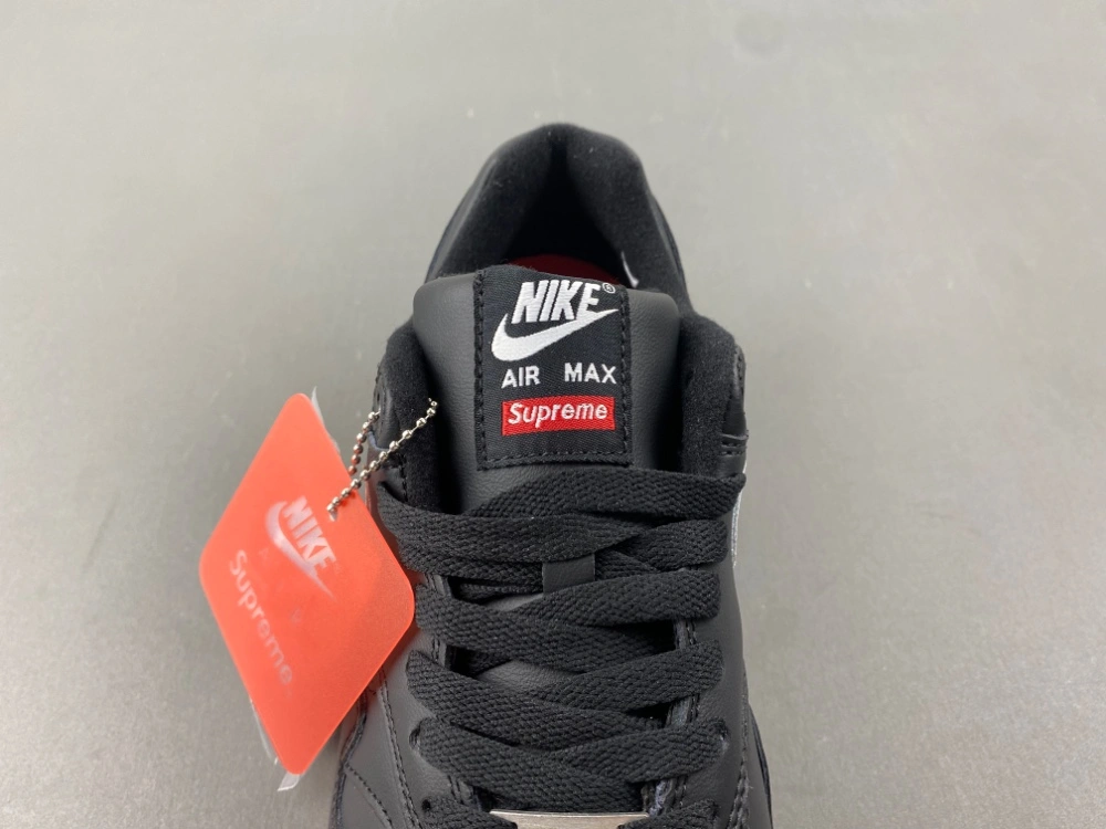 Stretchable Air Max 1 '87 SP Supreme Black White HF8813- 843