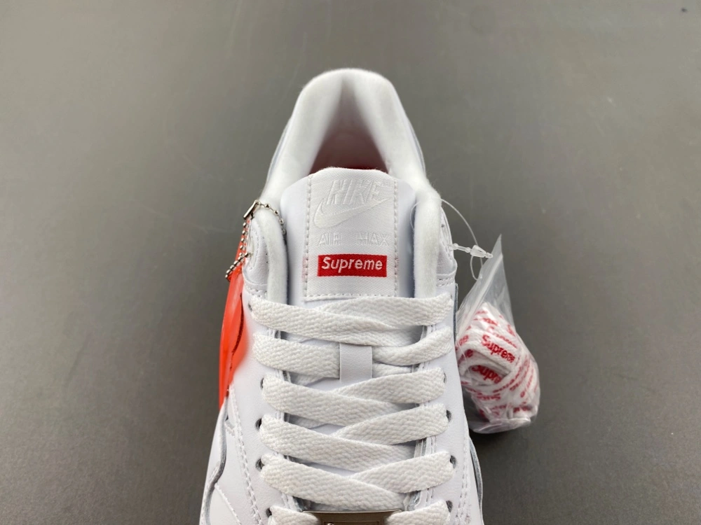 Air Max 1 '87 SP Supreme Triple White HF8813- Versatile 842