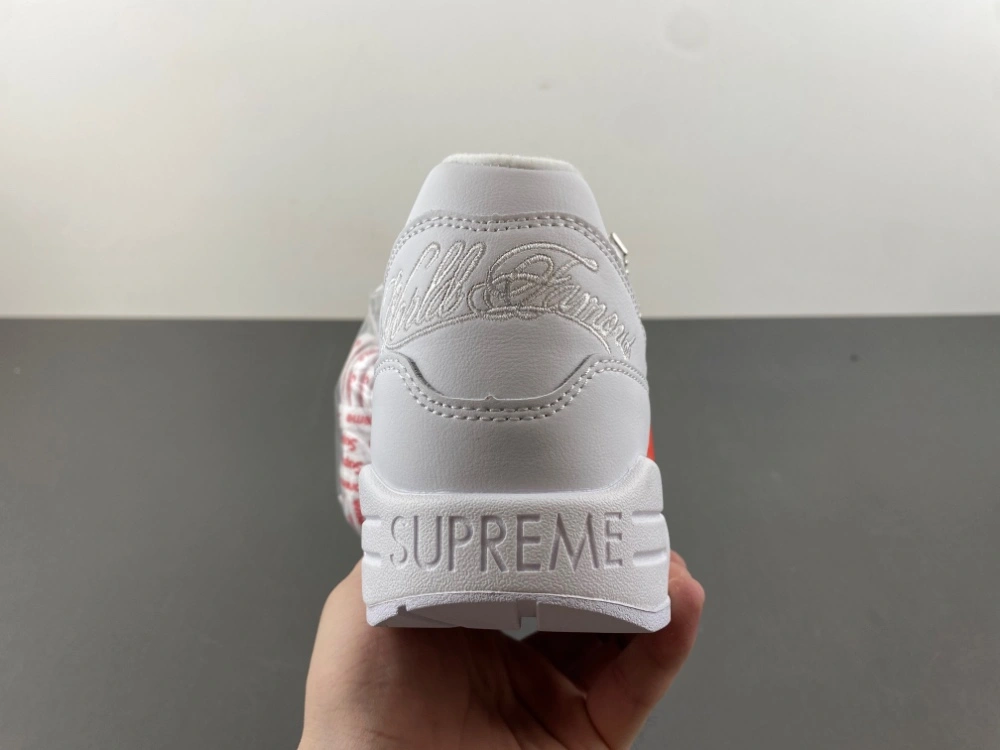 Air Max 1 '87 SP Supreme Triple White HF8813- Versatile 842