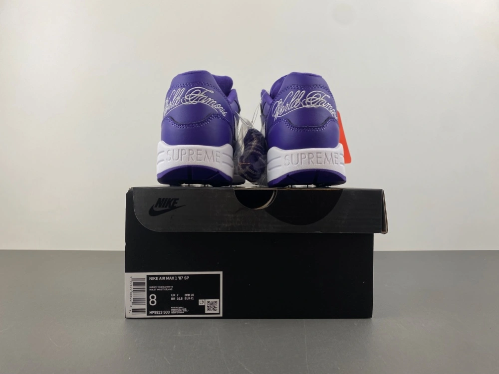 Air Max 1 '87 SP Supreme Varsity Purple HF8813- SportInspired 841