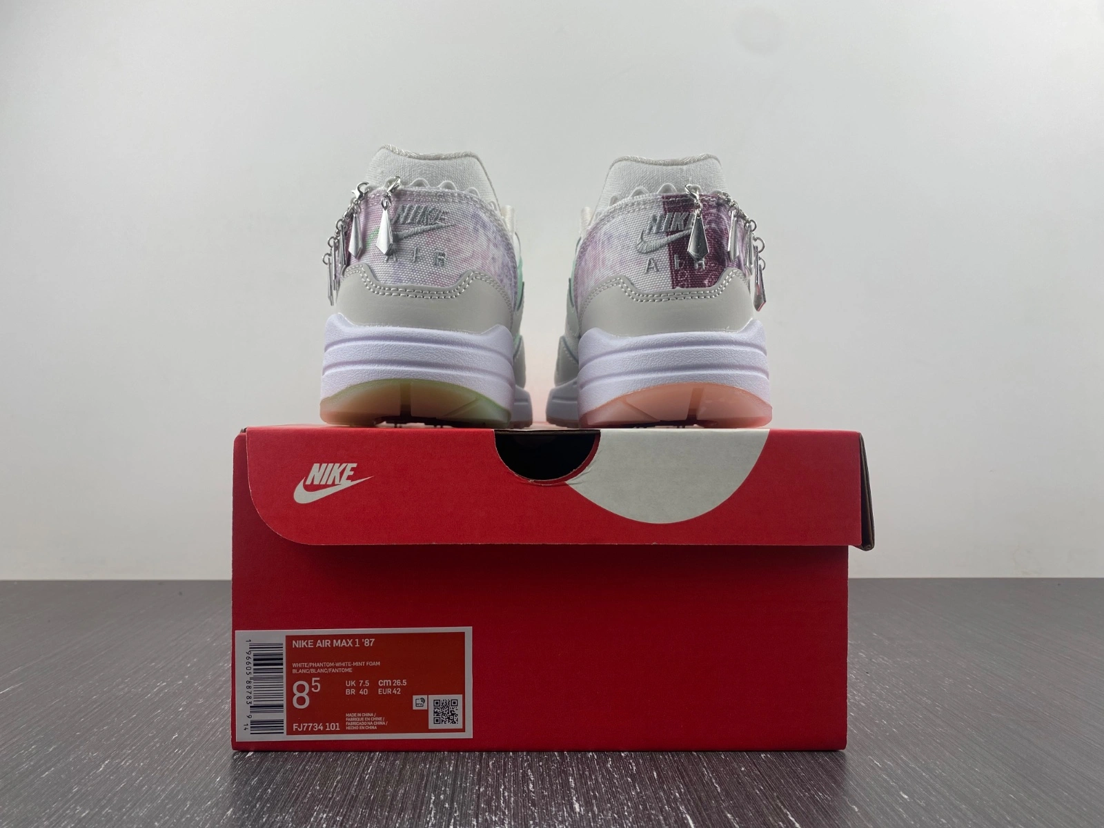 Air Max 1 '87 White Phantom Mint Foam FJ7734- UrbanStyle 923