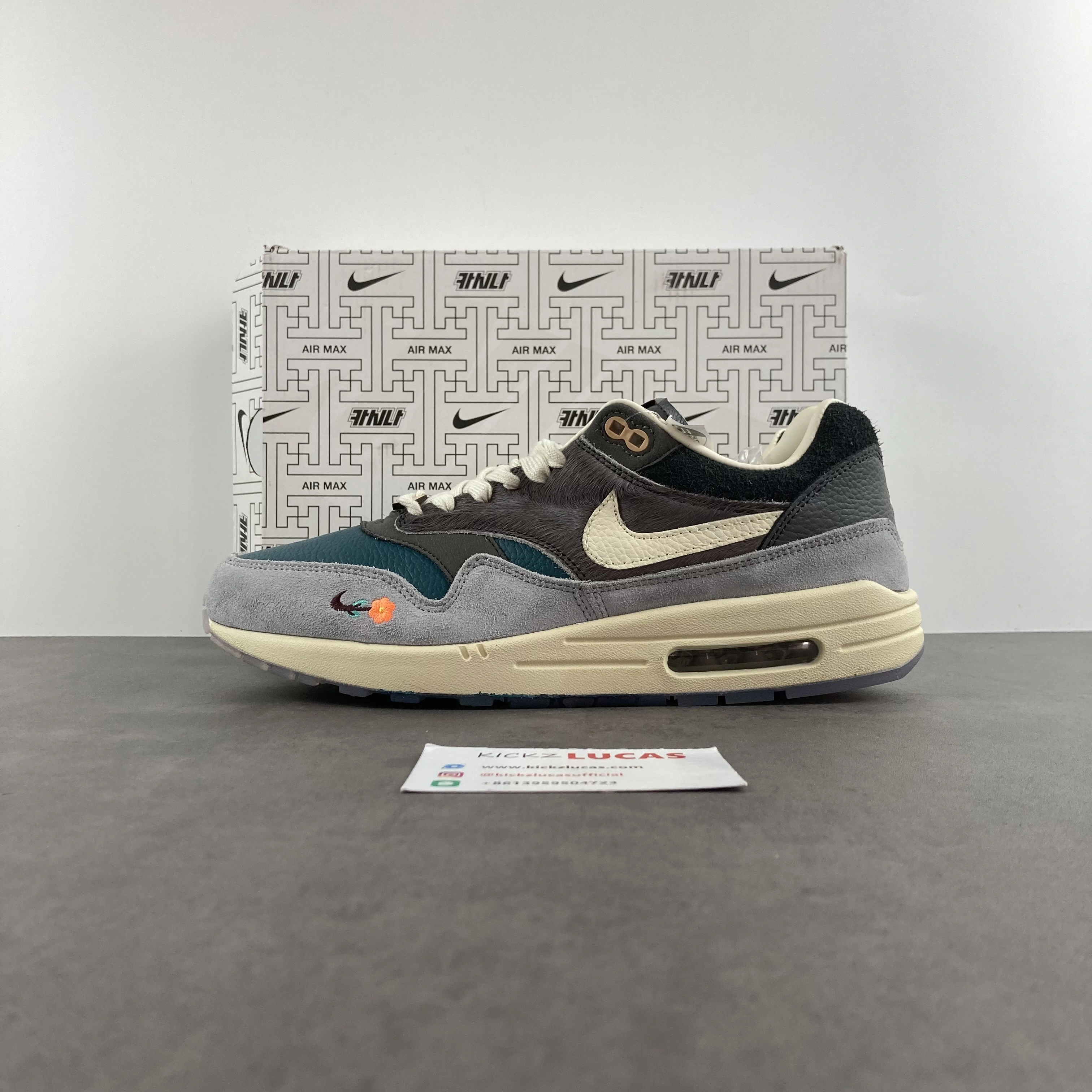 Air Max 1 Kasina Won-Ang Grey DQ8475- Stylish 943