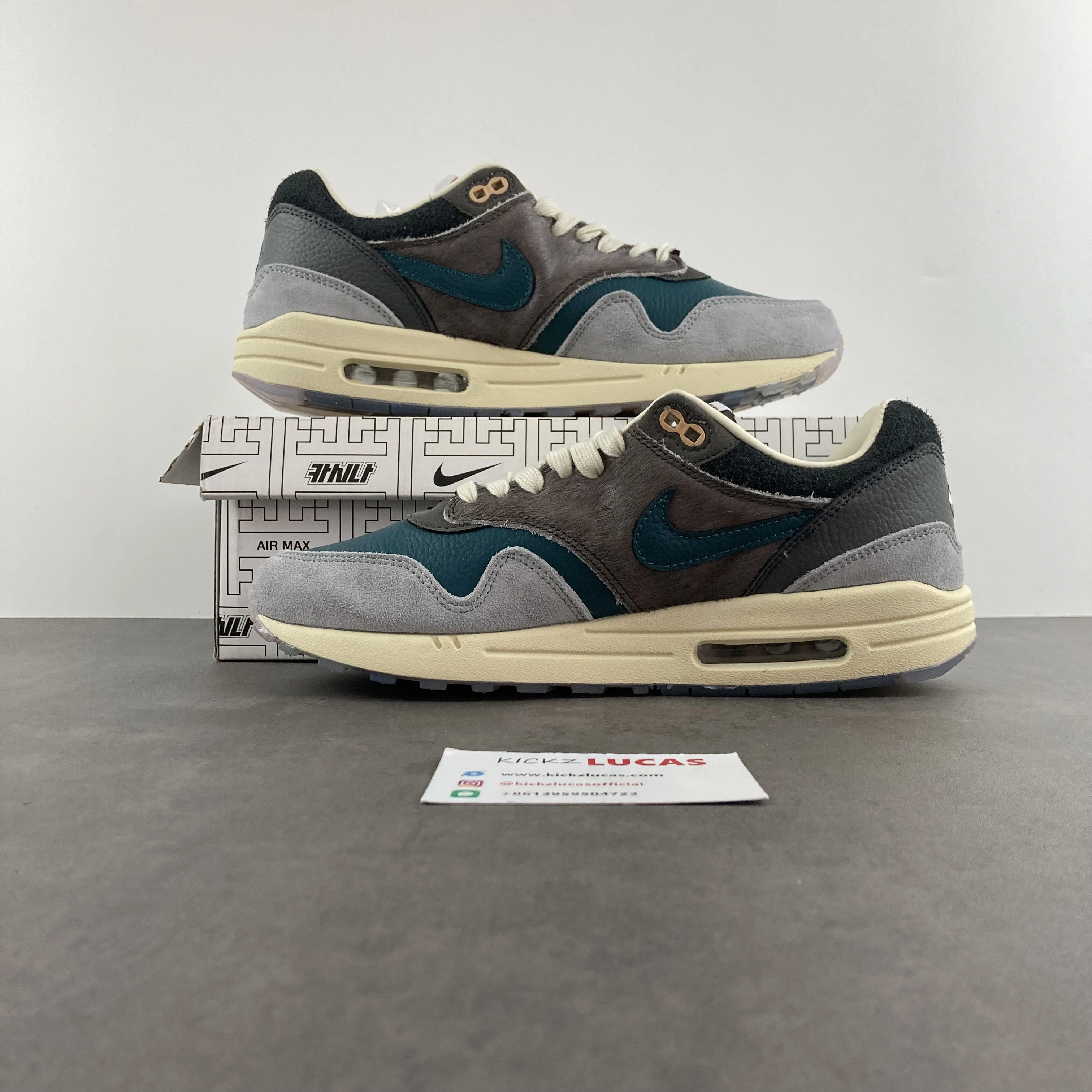 Air Max 1 Kasina Won-Ang Grey DQ8475- Stylish 943