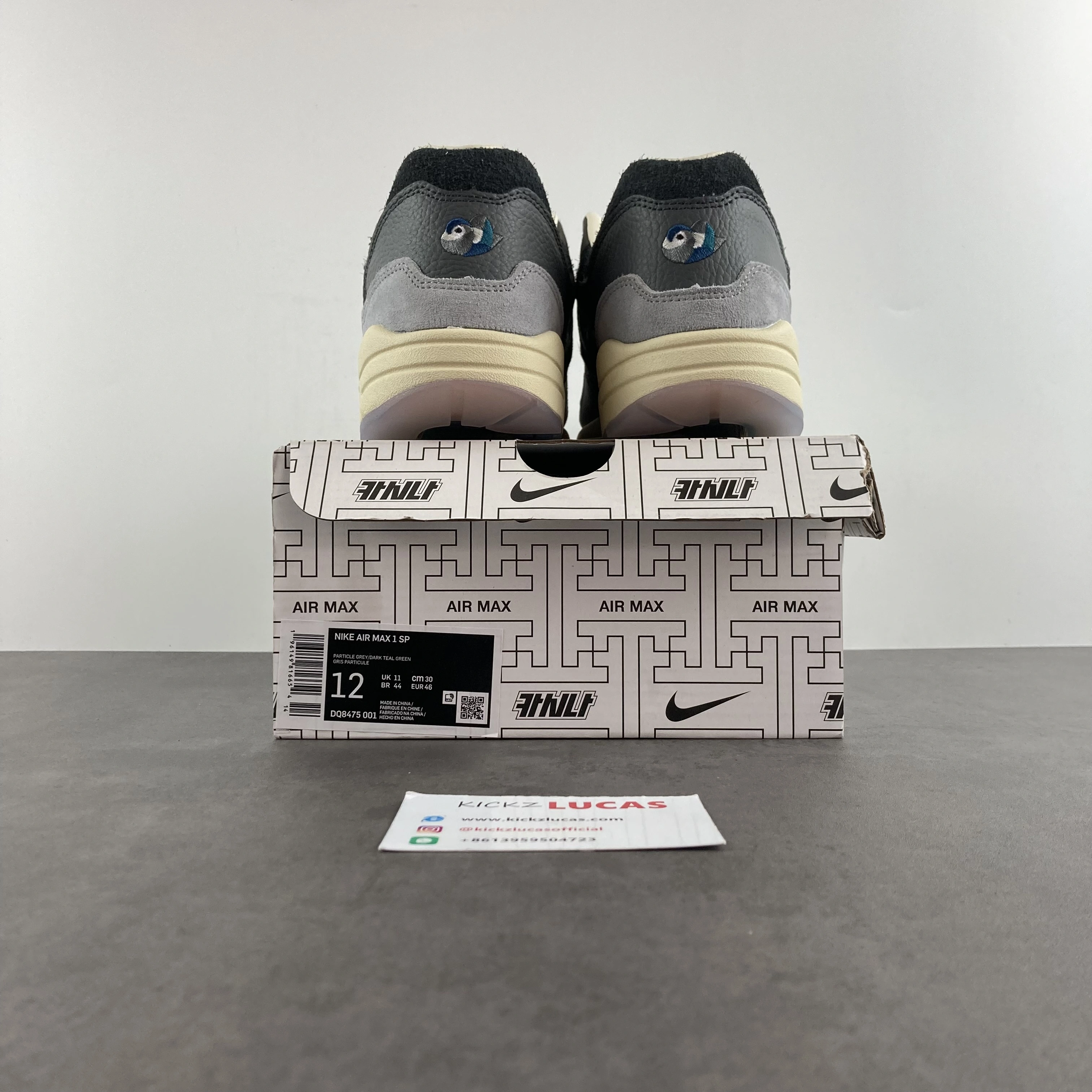 Air Max 1 Kasina Won-Ang Grey DQ8475- Stylish 943