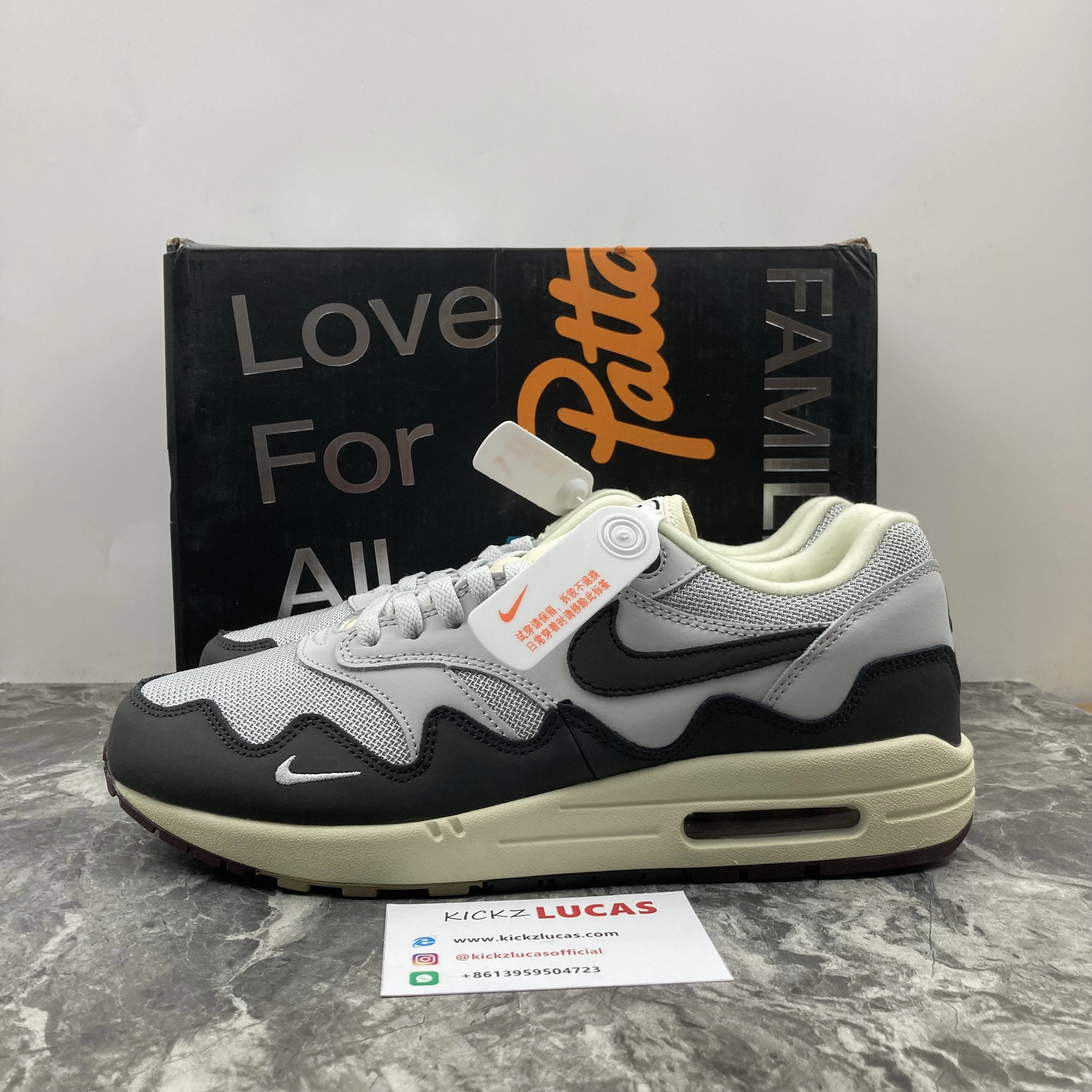 GoAnywhere Air Max 1 Patta Waves DH1348- 954