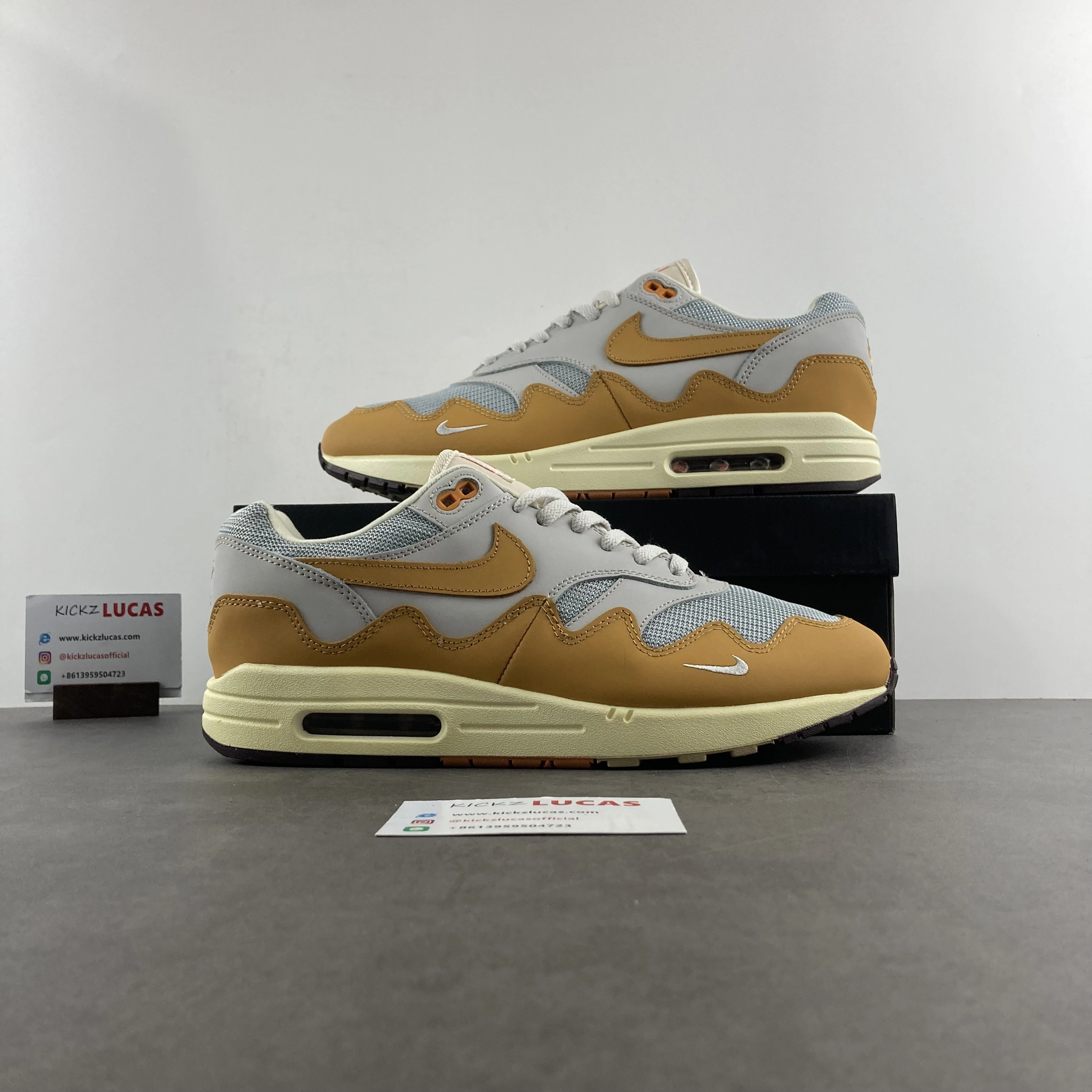 Air Max 1 Patta Waves Monarch DH1348- Durable 951