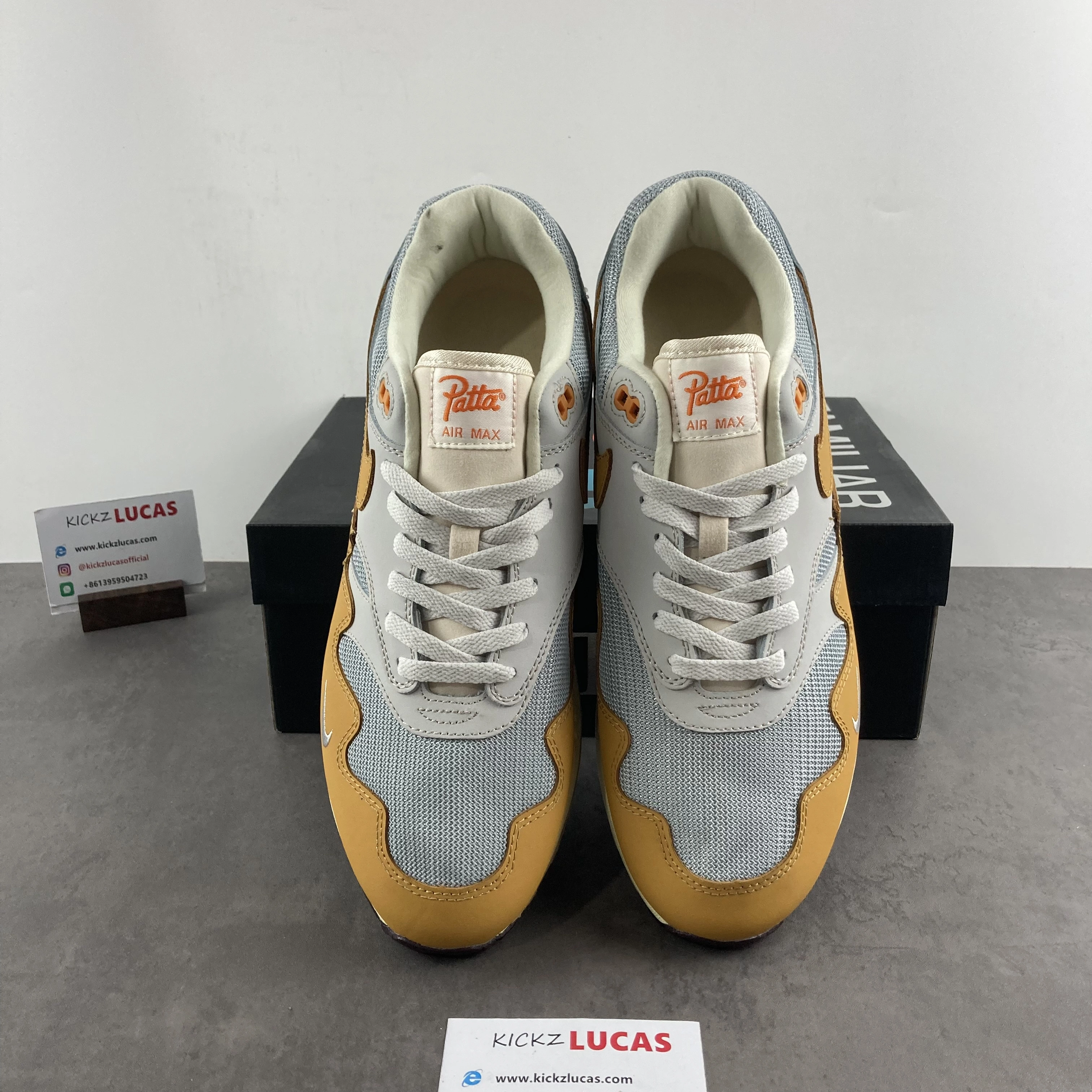 Air Max 1 Patta Waves Monarch DH1348- Durable 951