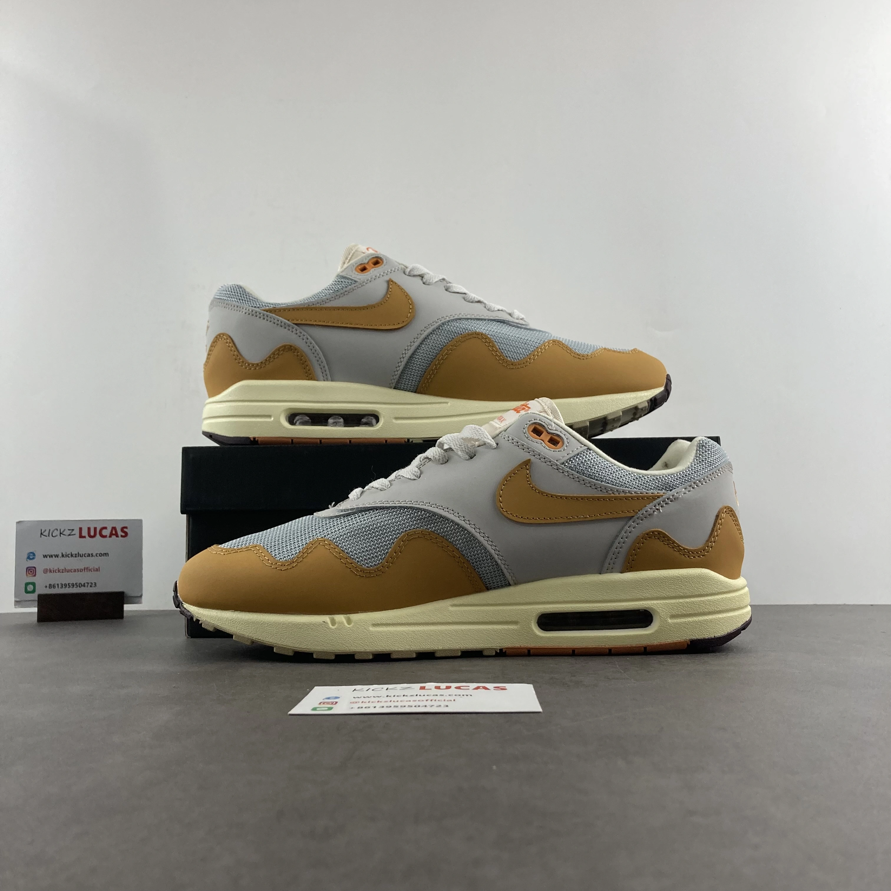 Air Max 1 Patta Waves Monarch DH1348- Durable 951