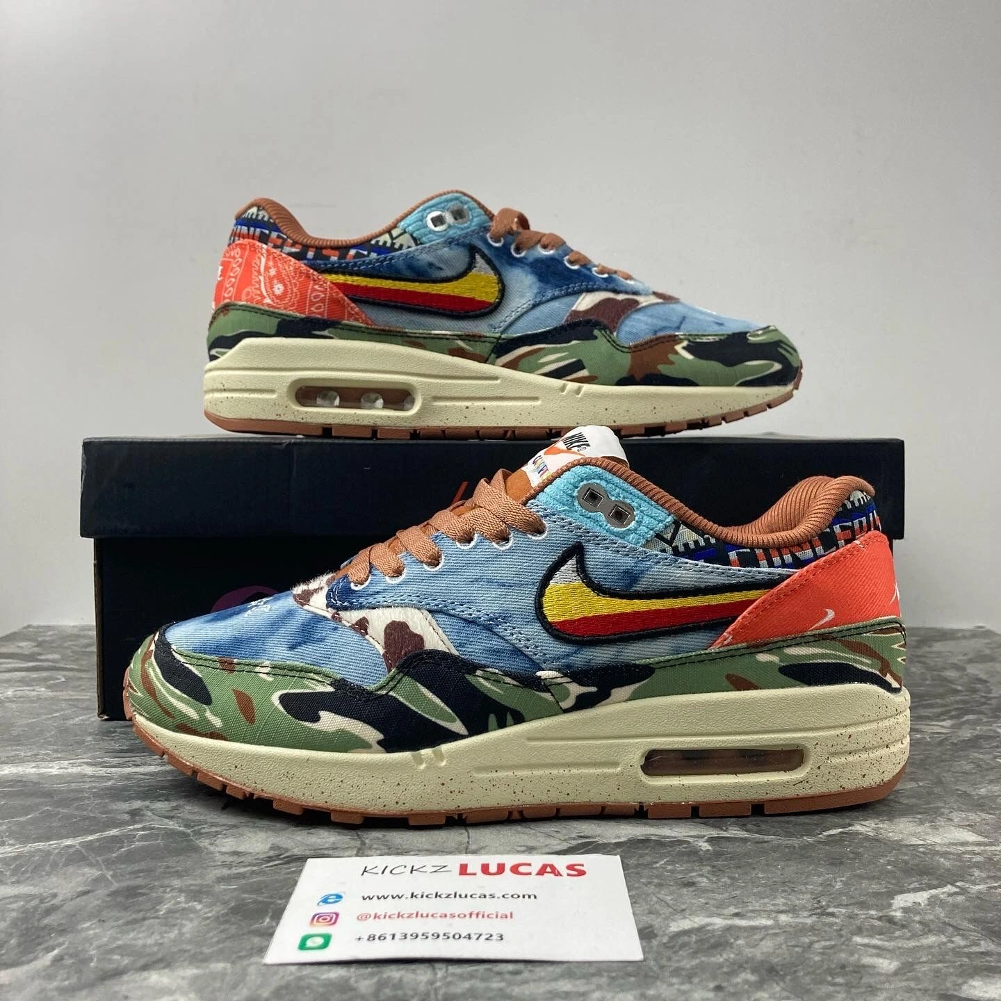 EyeCatching Air Max 1 SP Concepts Heavy DN1803- 949