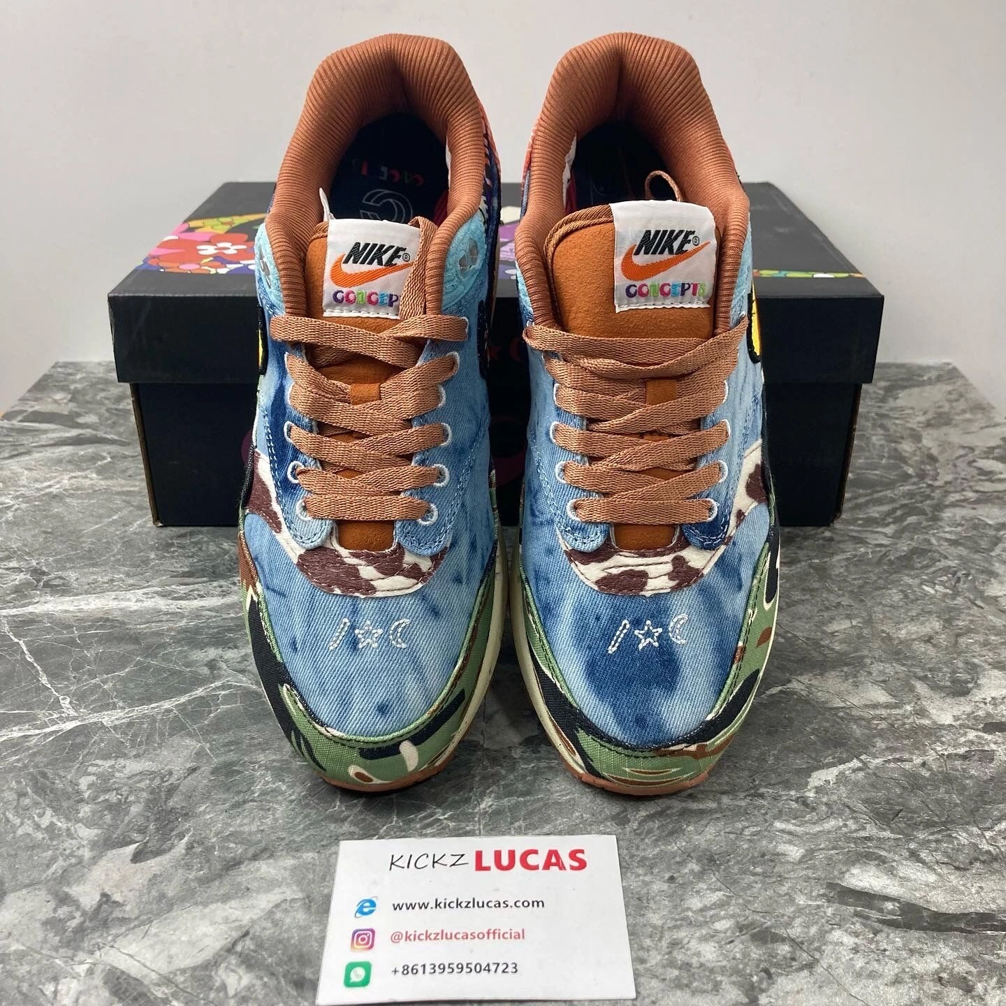 EyeCatching Air Max 1 SP Concepts Heavy DN1803- 949