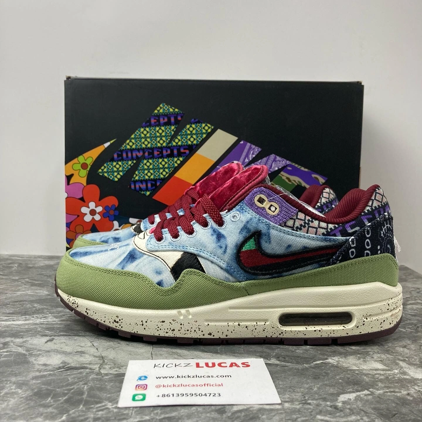 OdorResistant Air Max 1 SP Concepts Mellow DN1803- 948