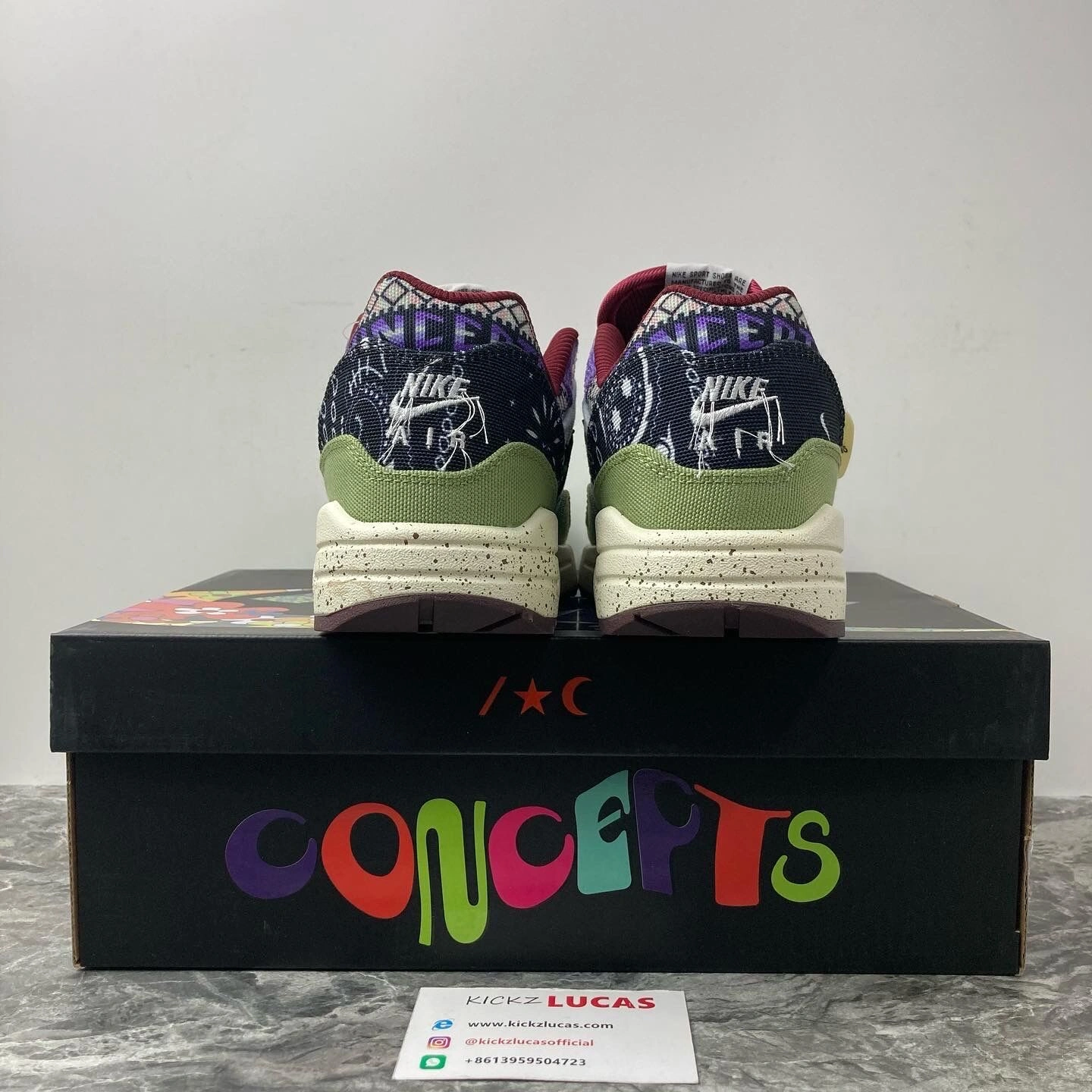 OdorResistant Air Max 1 SP Concepts Mellow DN1803- 948