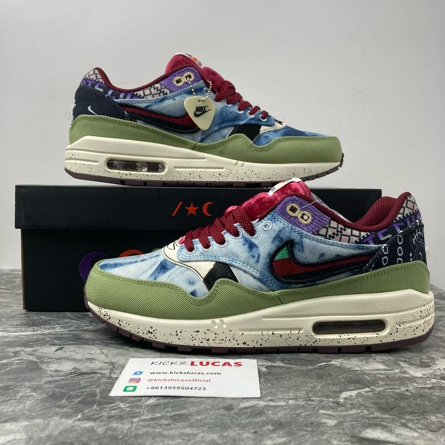 OdorResistant Air Max 1 SP Concepts Mellow DN1803- 948
