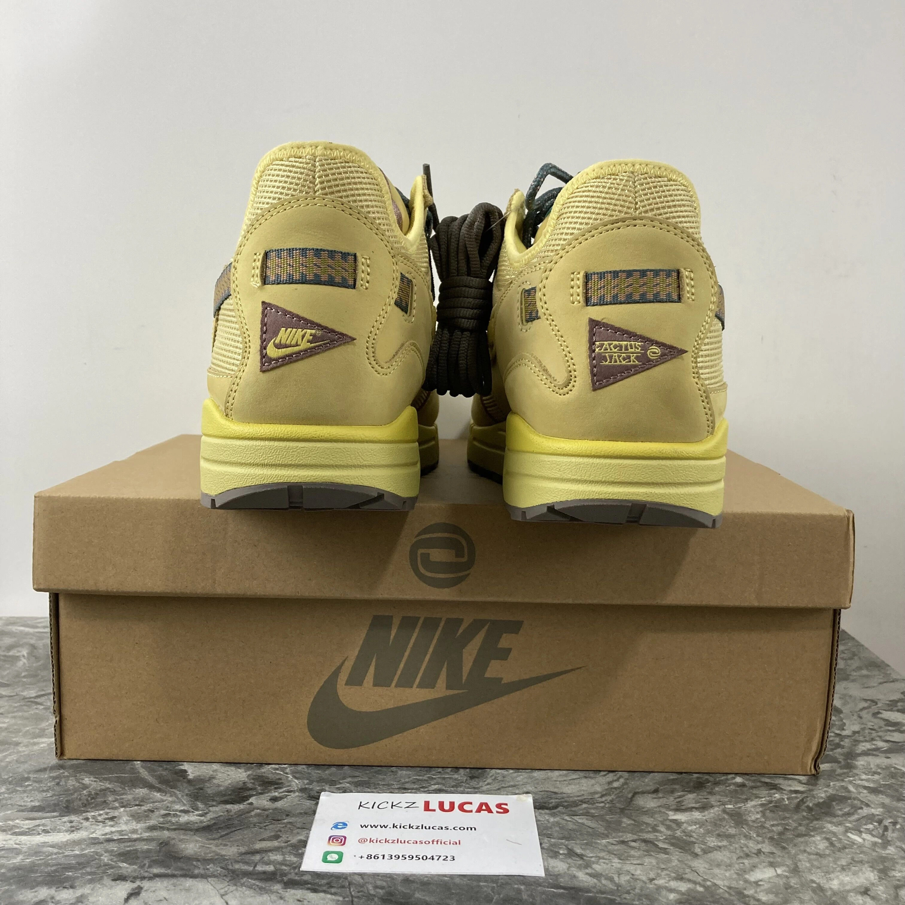 Air Max 1 Travis Scott Cactus Jack Saturn Gold DO9392- Comfortable 953