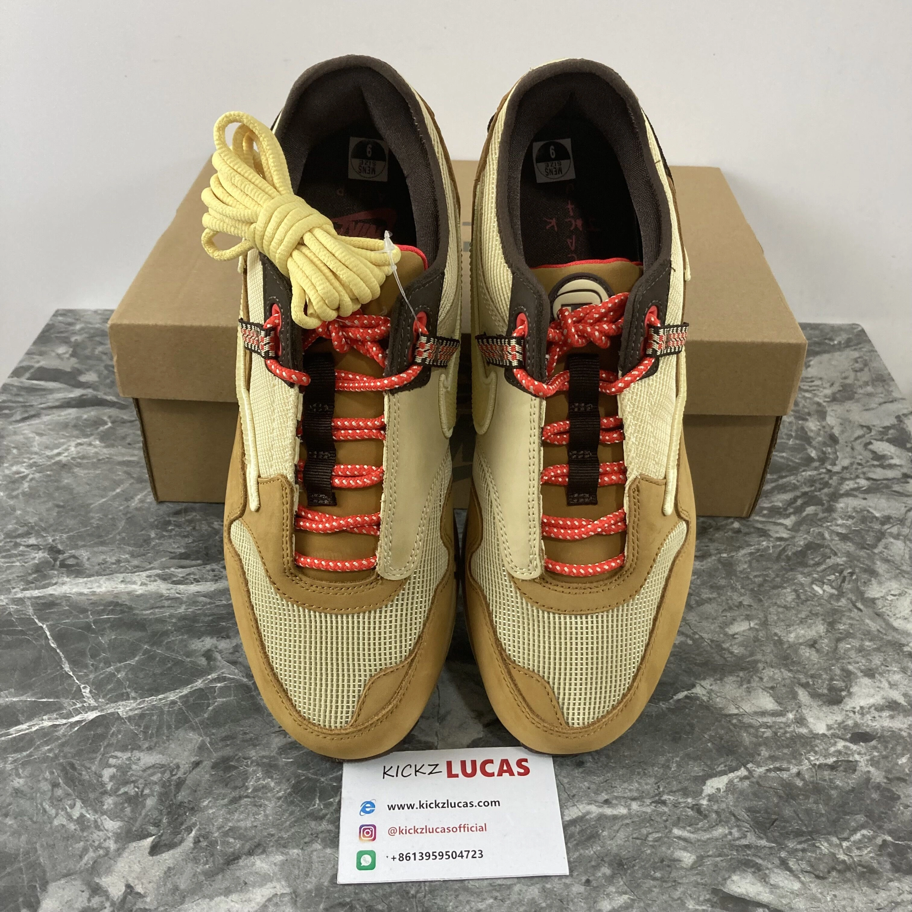 SunProtective Air Max 1 Travis Scott Wheat DO9392- 952