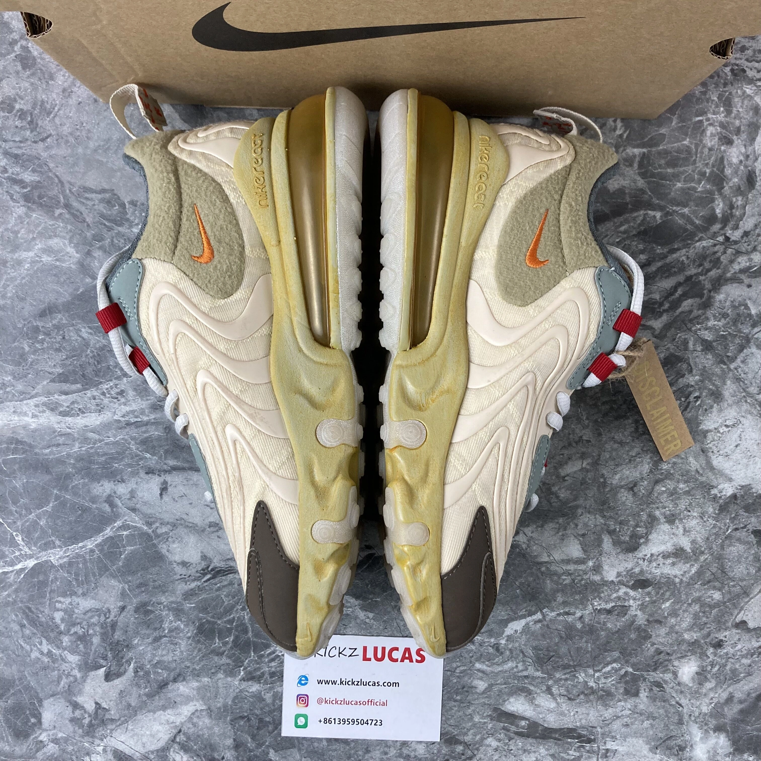 Comfortable Air Max 270 ENG Travis Scott Cactus Trails 967